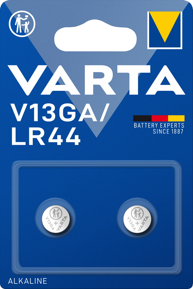 20 Varta 4276 Professional LR44 / V13GA Alkaline Knopfzelle Batterien im 2er Blister