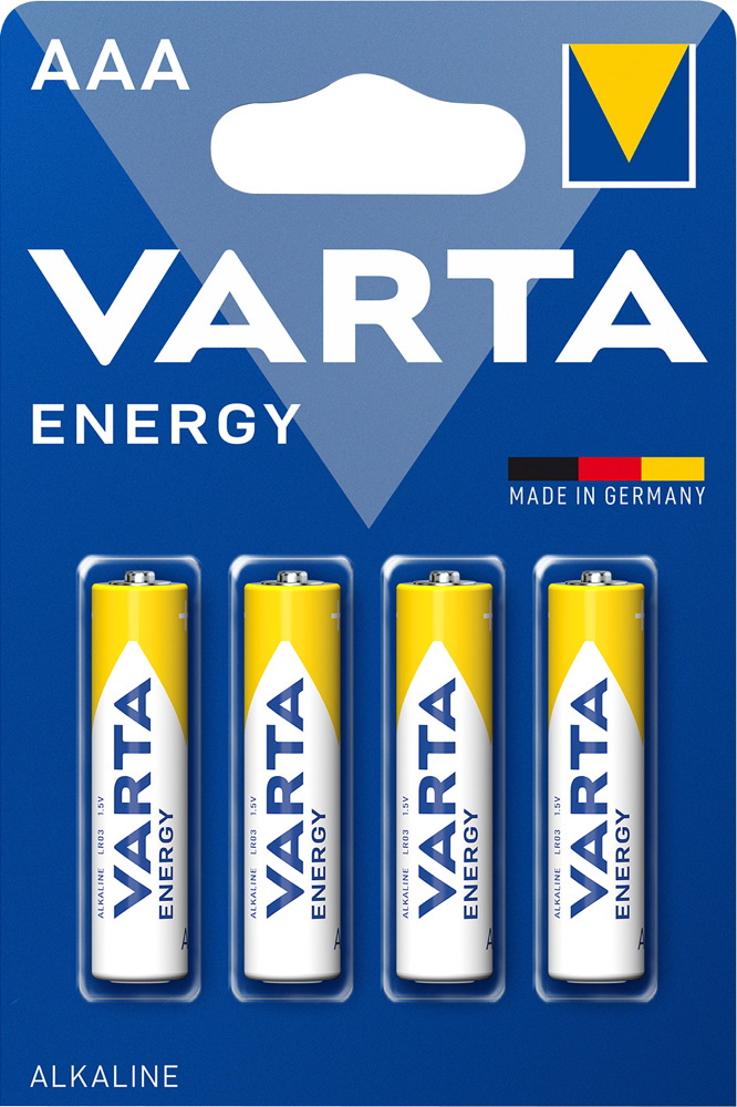 40 Varta 4103 Energy AAA / Micro Alkaline Batterien im 4er Blister