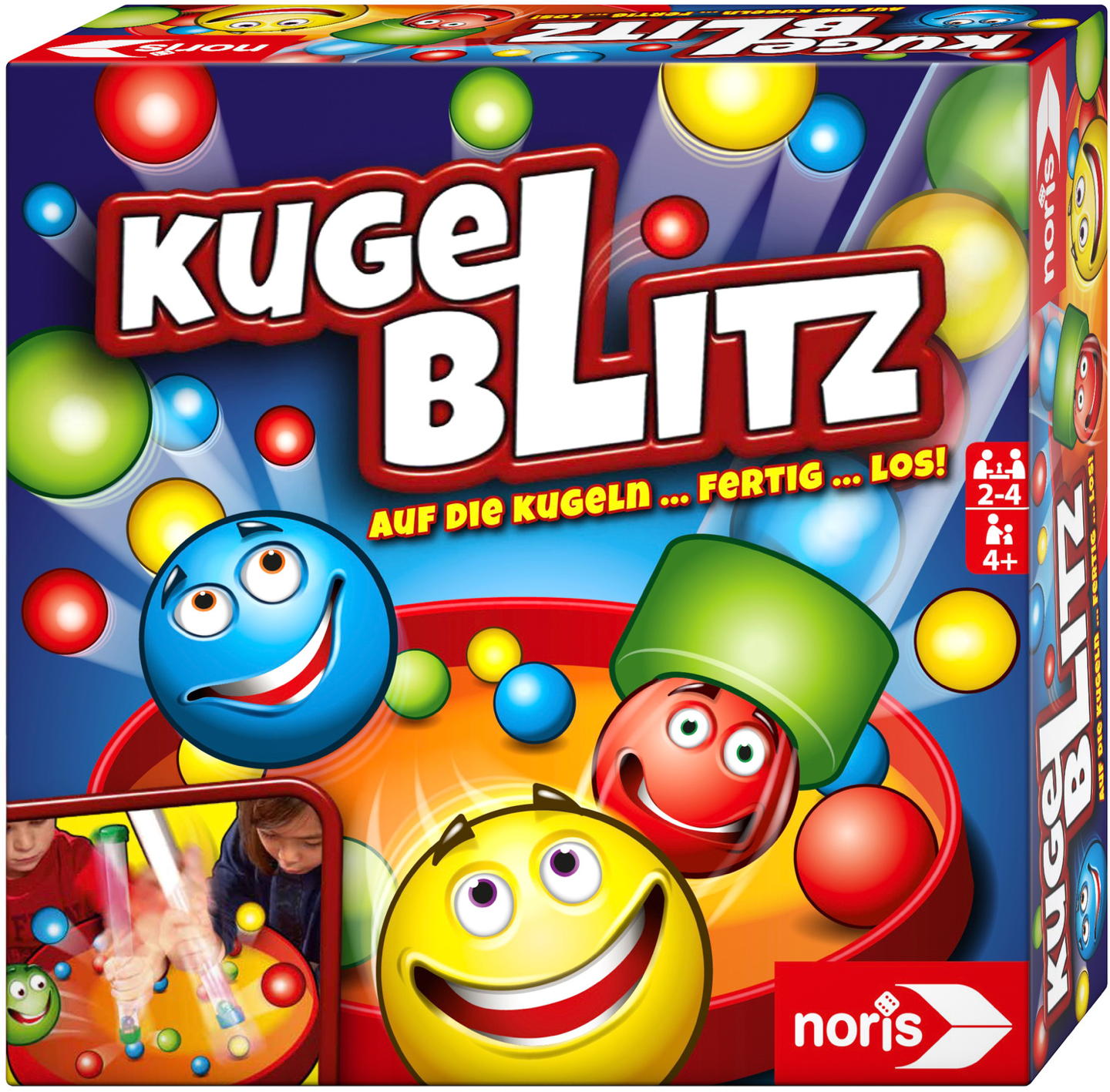 Noris Kinderspiel Aktionsspiel Kugelblitz 606064480