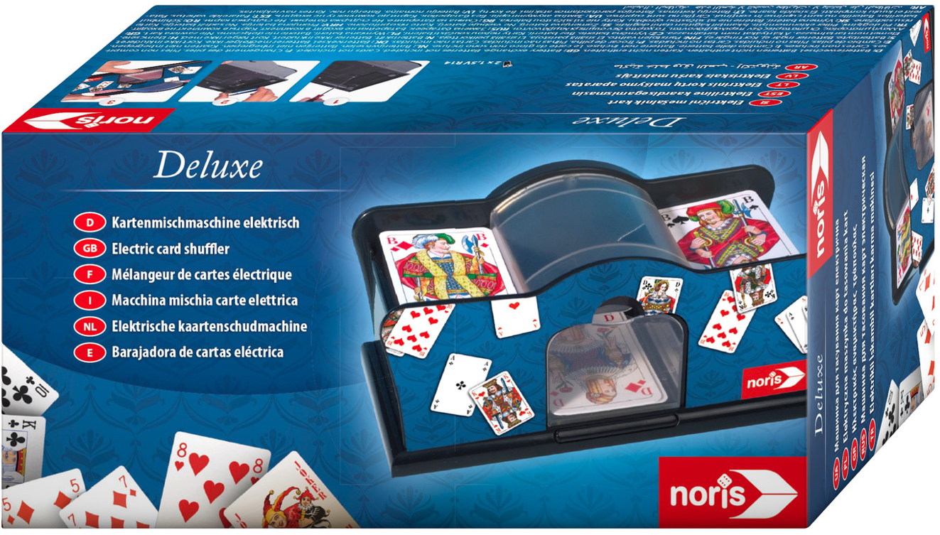 Noris Zubehör Kartenspiel Karten-Mischmaschine elektrisch 606154621