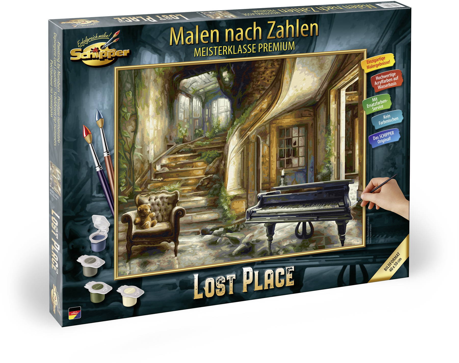 Schipper Malen nach Zahlen Master Class Premium 40x50cm Lost Place 609130908