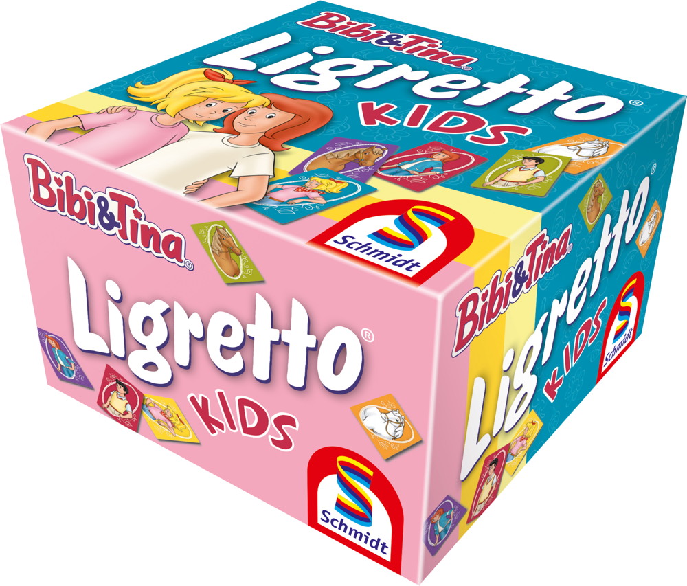 Schmidt Spiele Kartenspiel Aktionsspiel Ligretto Kids Bibi & Tina 01412