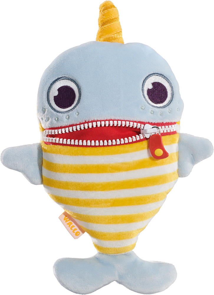 Schmidt Spiele Plüsch Stofftier Sorgenfresser klein Edition Ahoi Wallo 24 cm 42637