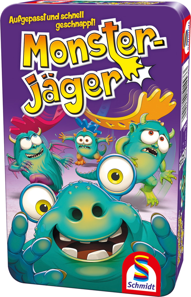 Schmidt Spiele Reisespiel Aktionsspiel Monsterjäger 51443