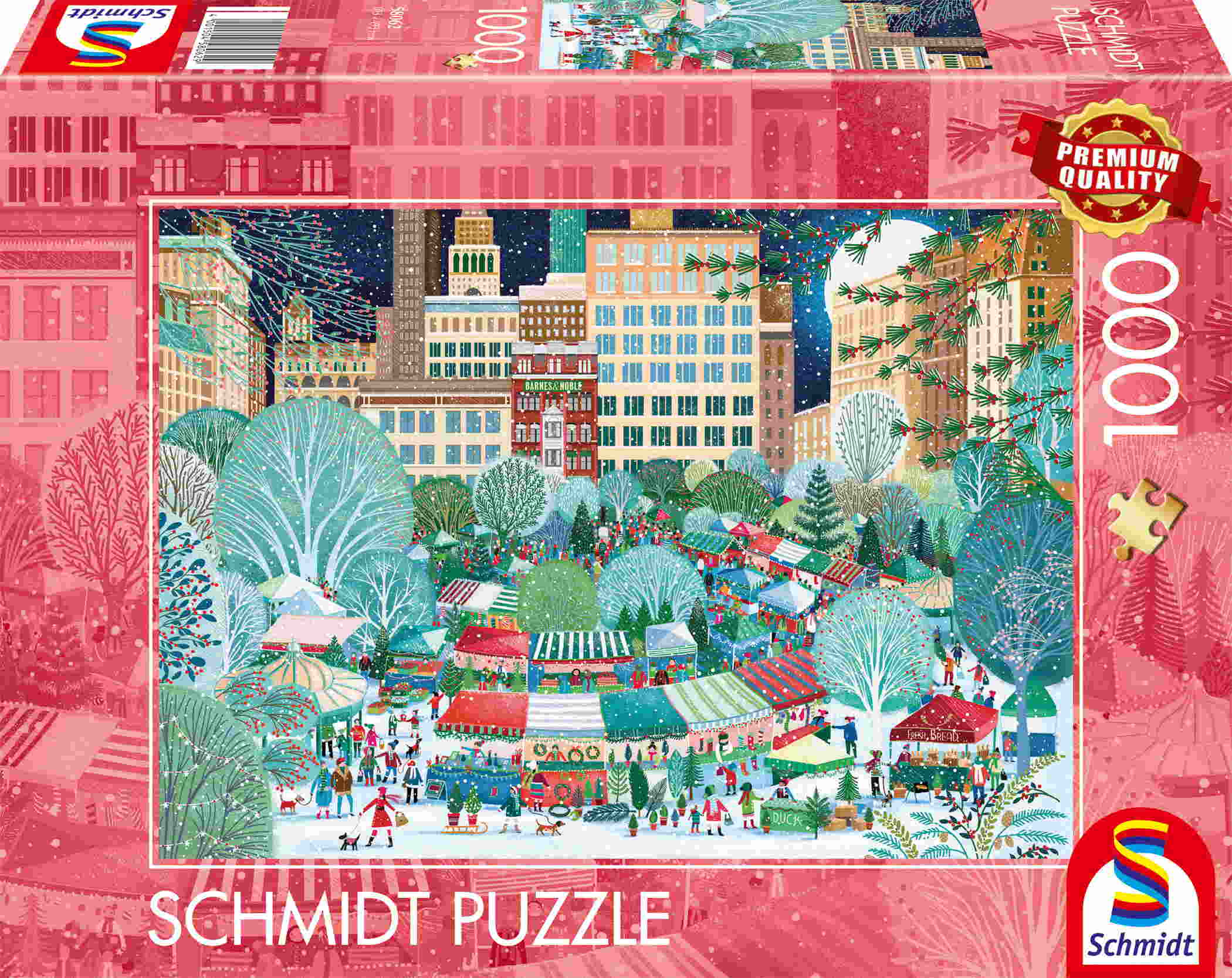 1000 Teile Schmidt Spiele Puzzle Winterzauber 58062