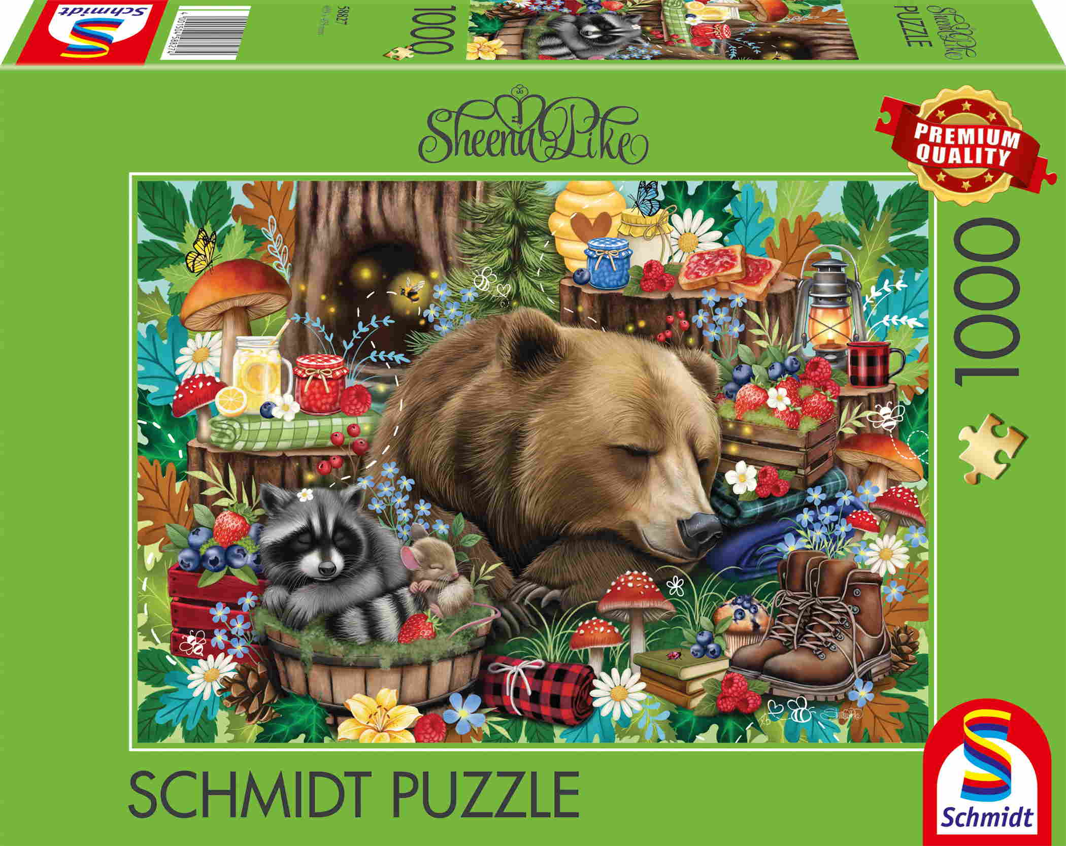1000 Teile Schmidt Spiele Puzzle Sheena Pike Sommertraum 58827