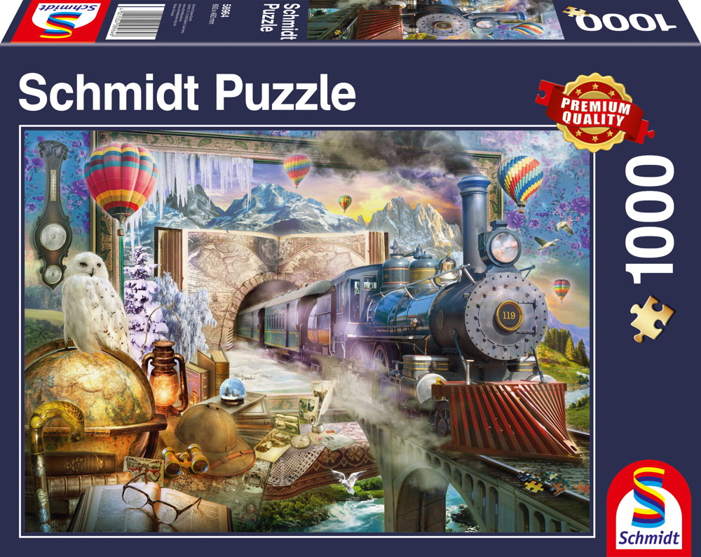 1000 Teile Schmidt Spiele Puzzle Magische Reise 58964