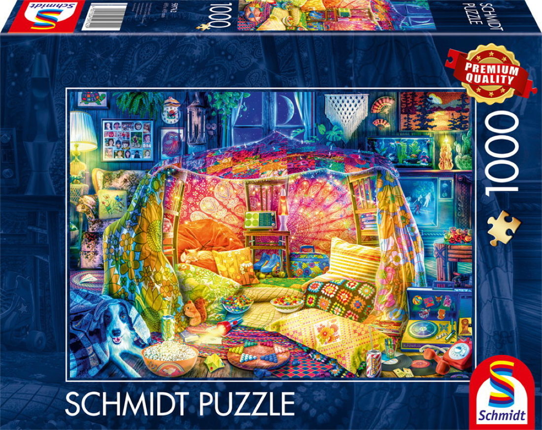 1000 Teile Schmidt Spiele Puzzle Gemütliche Höhle 59742
