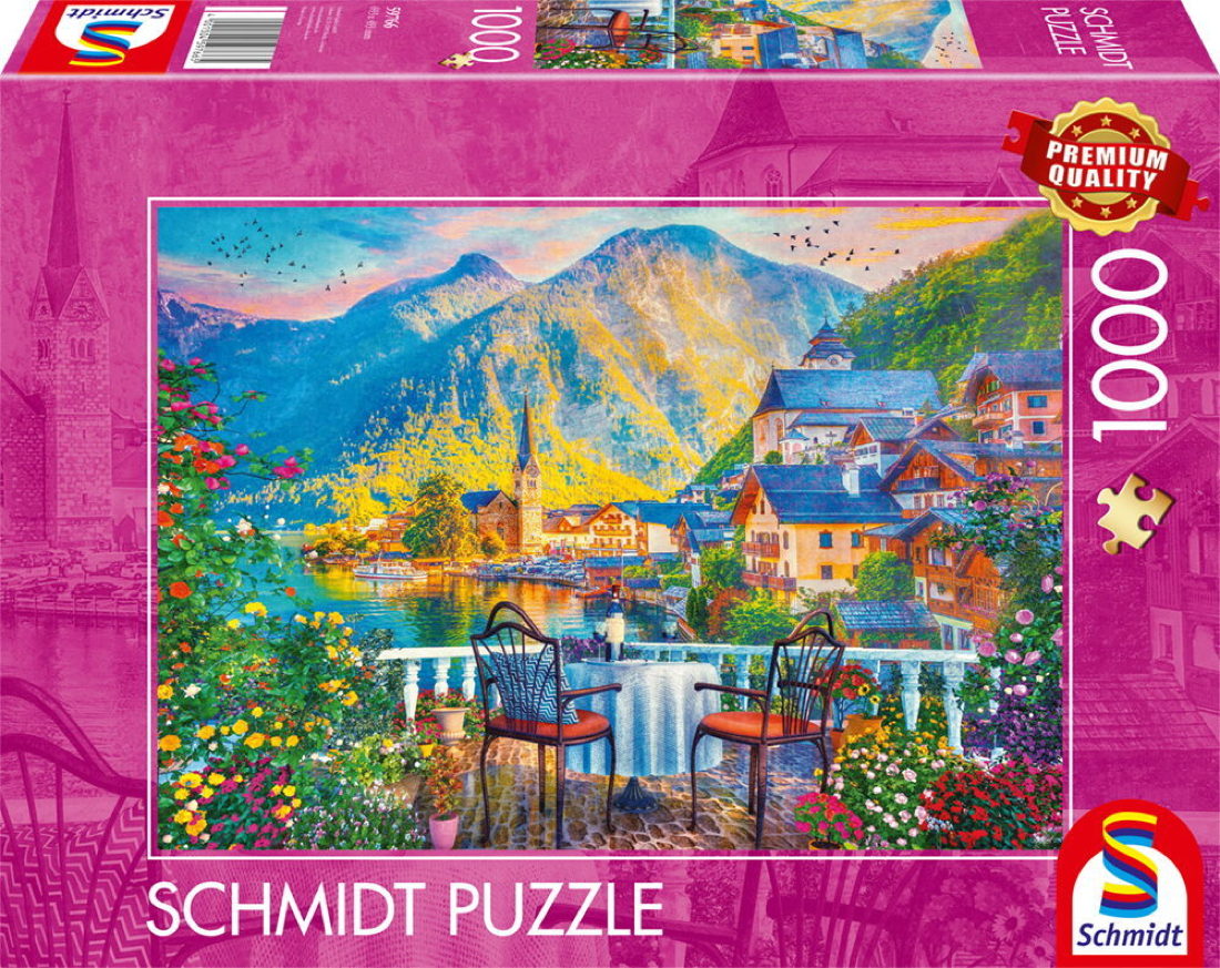 1000 Teile Schmidt Spiele Puzzle Malerisches Hallstatt 59766