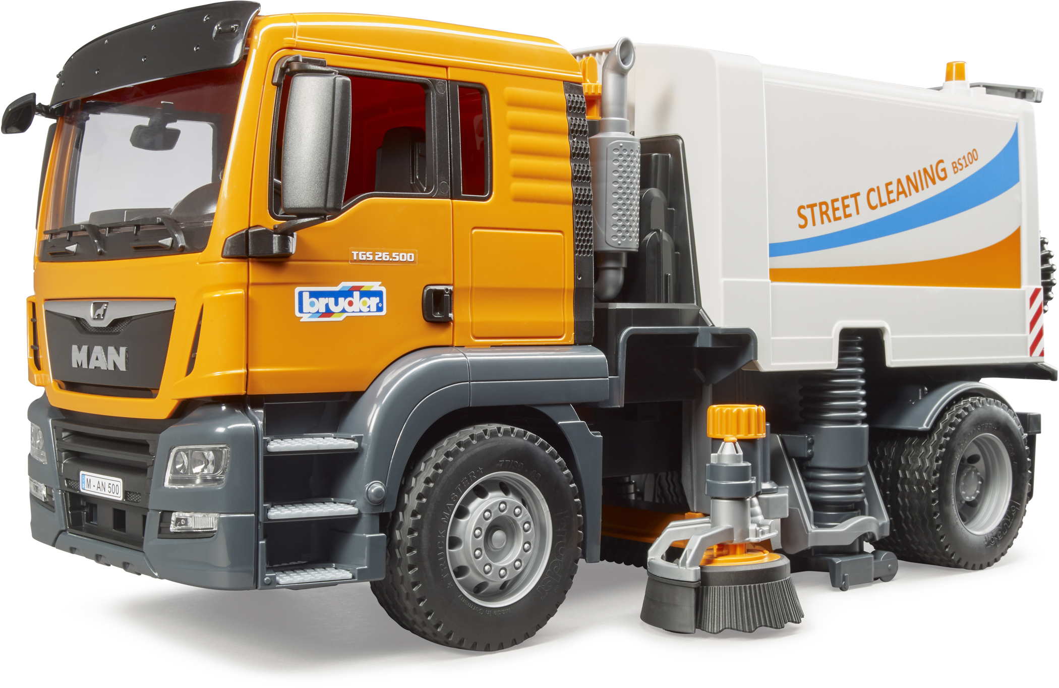 Bruder Spielfahrzeug Nutzfahrzeug Service-Fahrzeuge MAN TGS LKW Straßenreinigung 03780