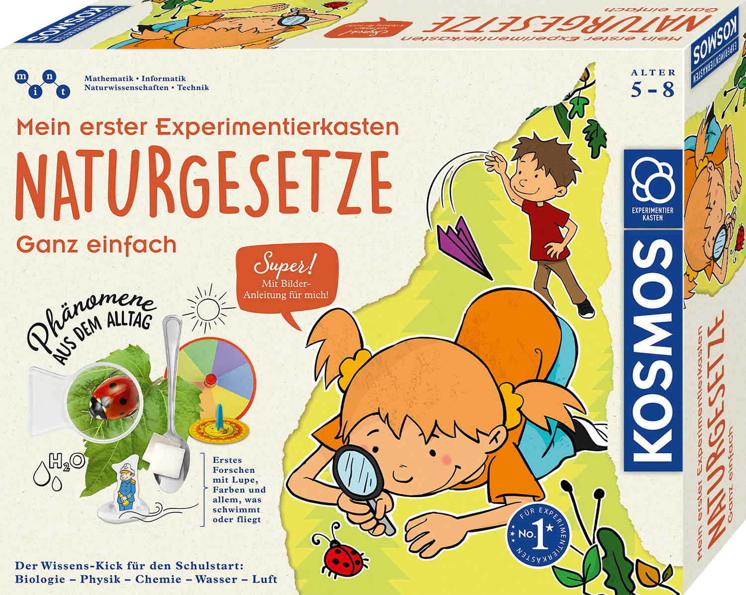 Kosmos Experimentieren Erstes Lernen Mein erster Experimentierkasten Naturgesetze 602284