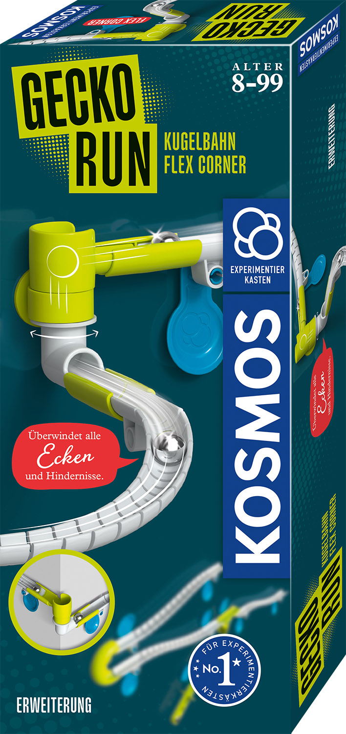 Kosmos Kugelbahn Gecko Run Flex Corner-Erweiterung 621292