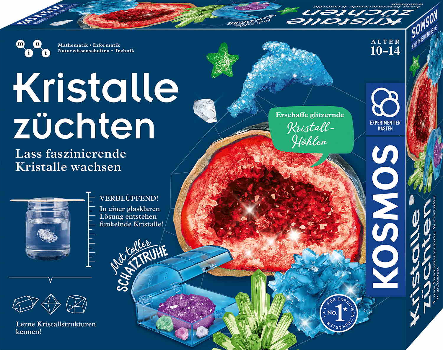 Kosmos Experimentieren Kristalle & Mineralien Kristalle züchten 645601
