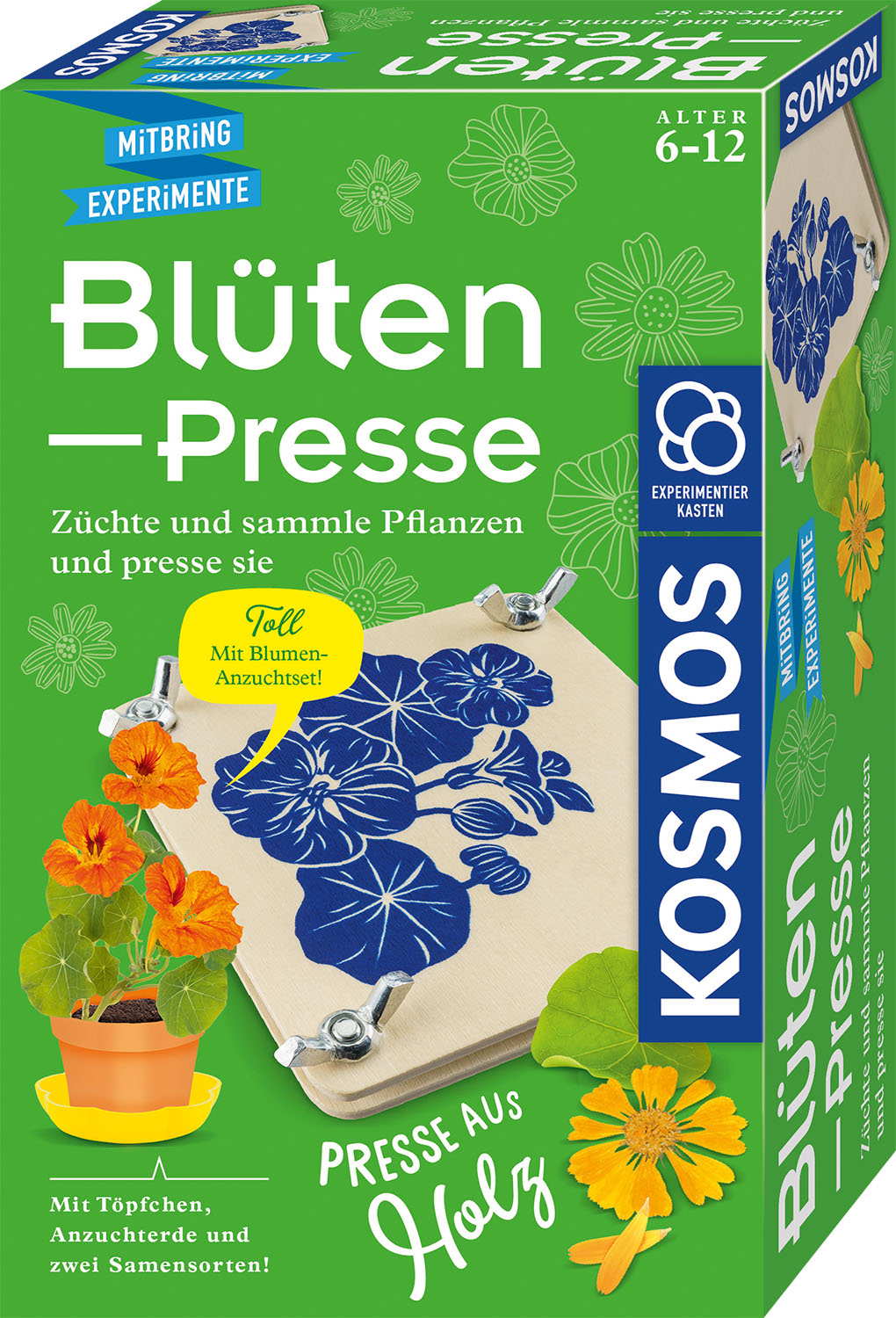 Kosmos Experimentieren Natur Blütenpresse 658175