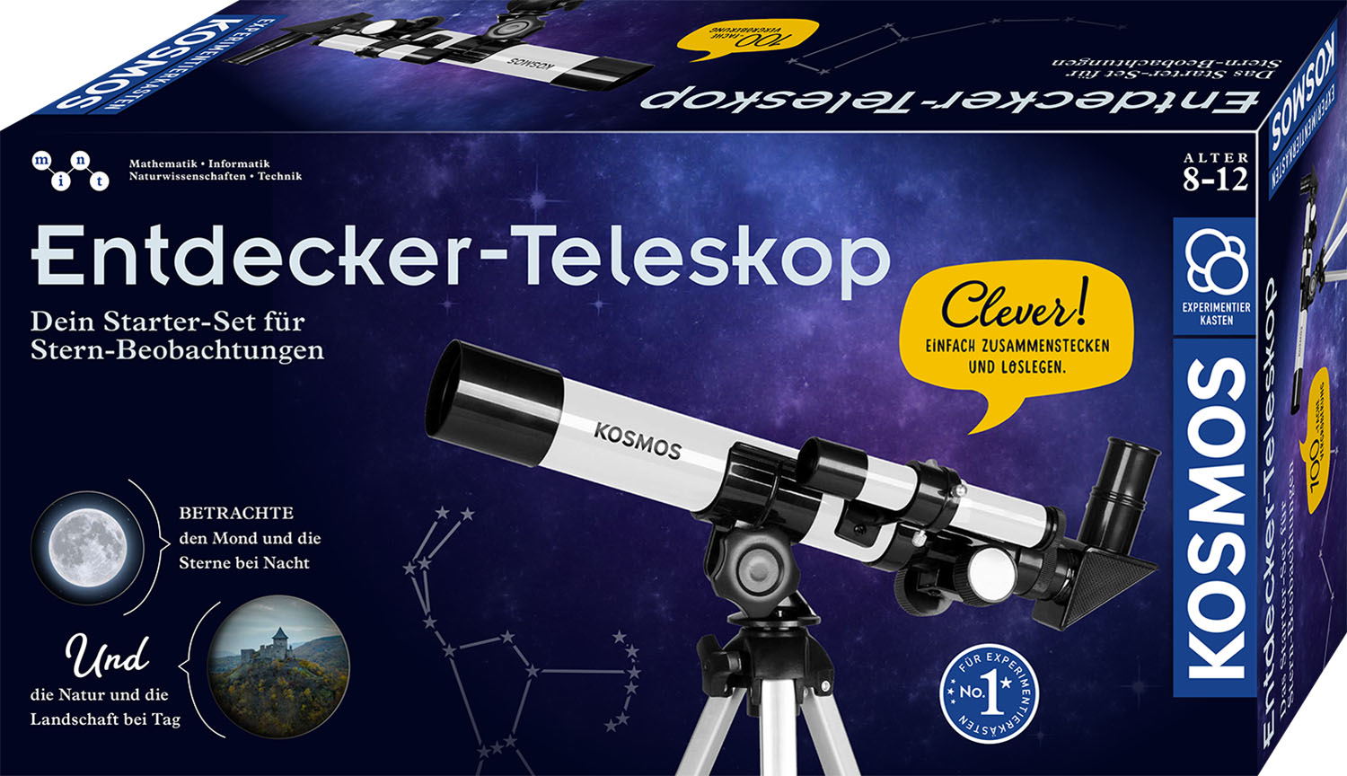 Kosmos Experimentieren Geografie & Universum Entdecker-Teleskop 676889