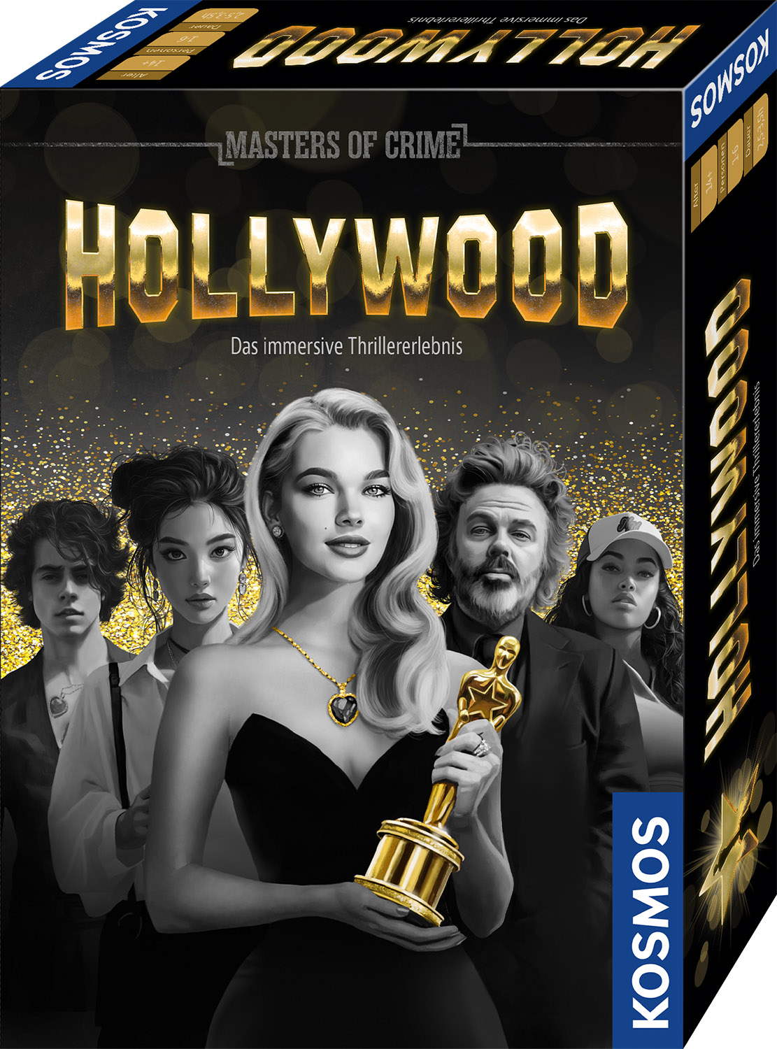 Kosmos Familienspiel Krimispiel Masters of Crime Hollywood 684860