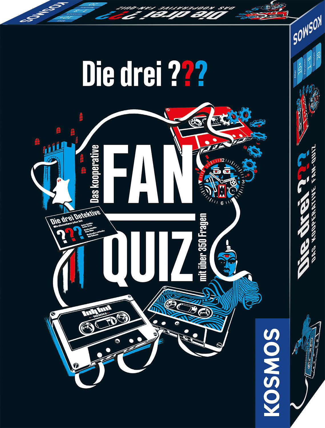 Kosmos Familienspiel Quizspiel Die drei ??? Das kooperative Fan-Quiz 685553