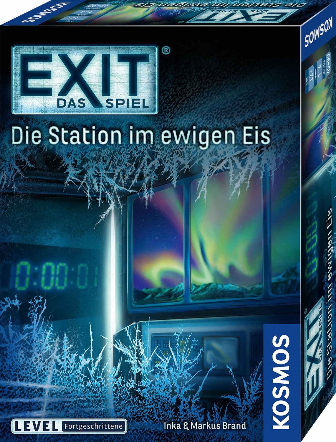 Kosmos Familienspiel Escape EXIT® Die Station im ewigen Eis Level Fortgeschritten 692865