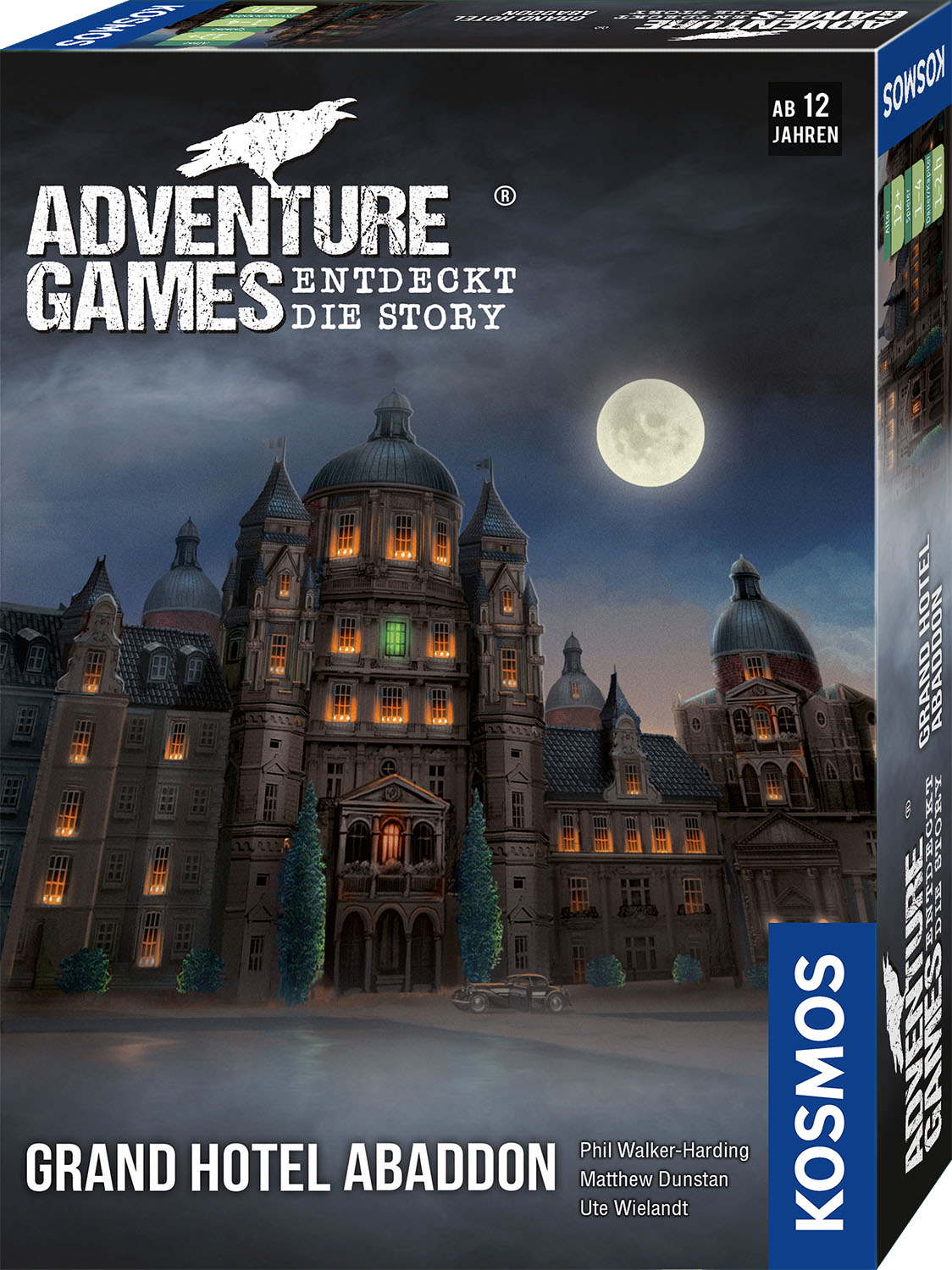 Kosmos Familienspiel Escape / Exit Adventure Games Grand Hotel Abaddon 693190