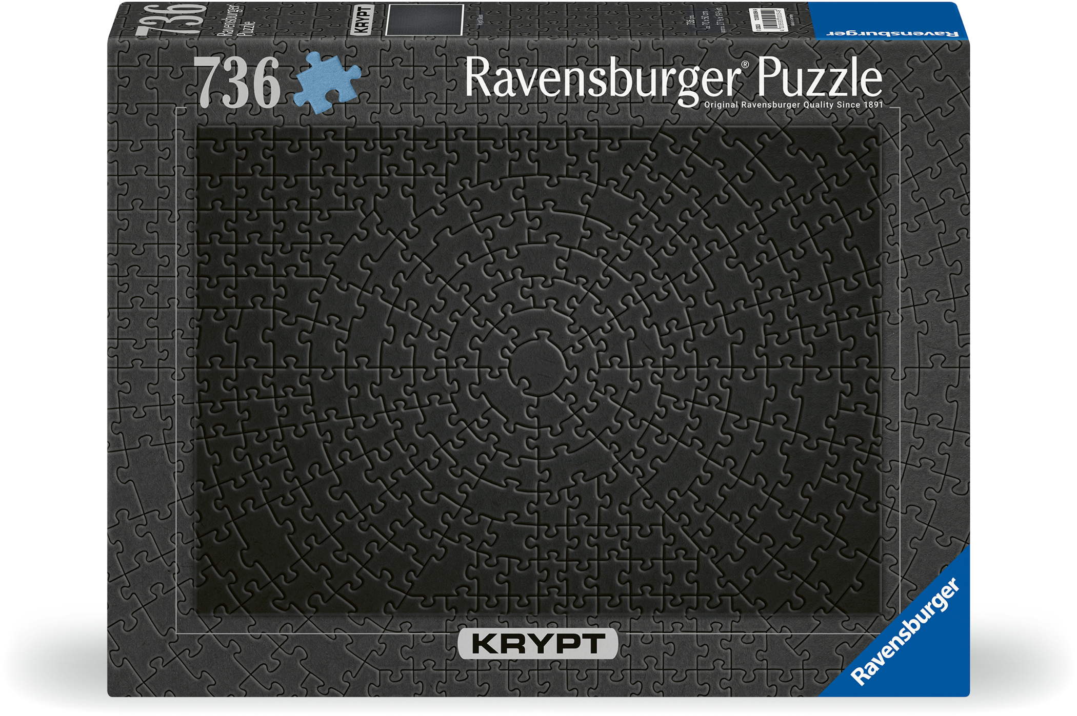 736 Teile Ravensburger Puzzle Krypt Black 12000054