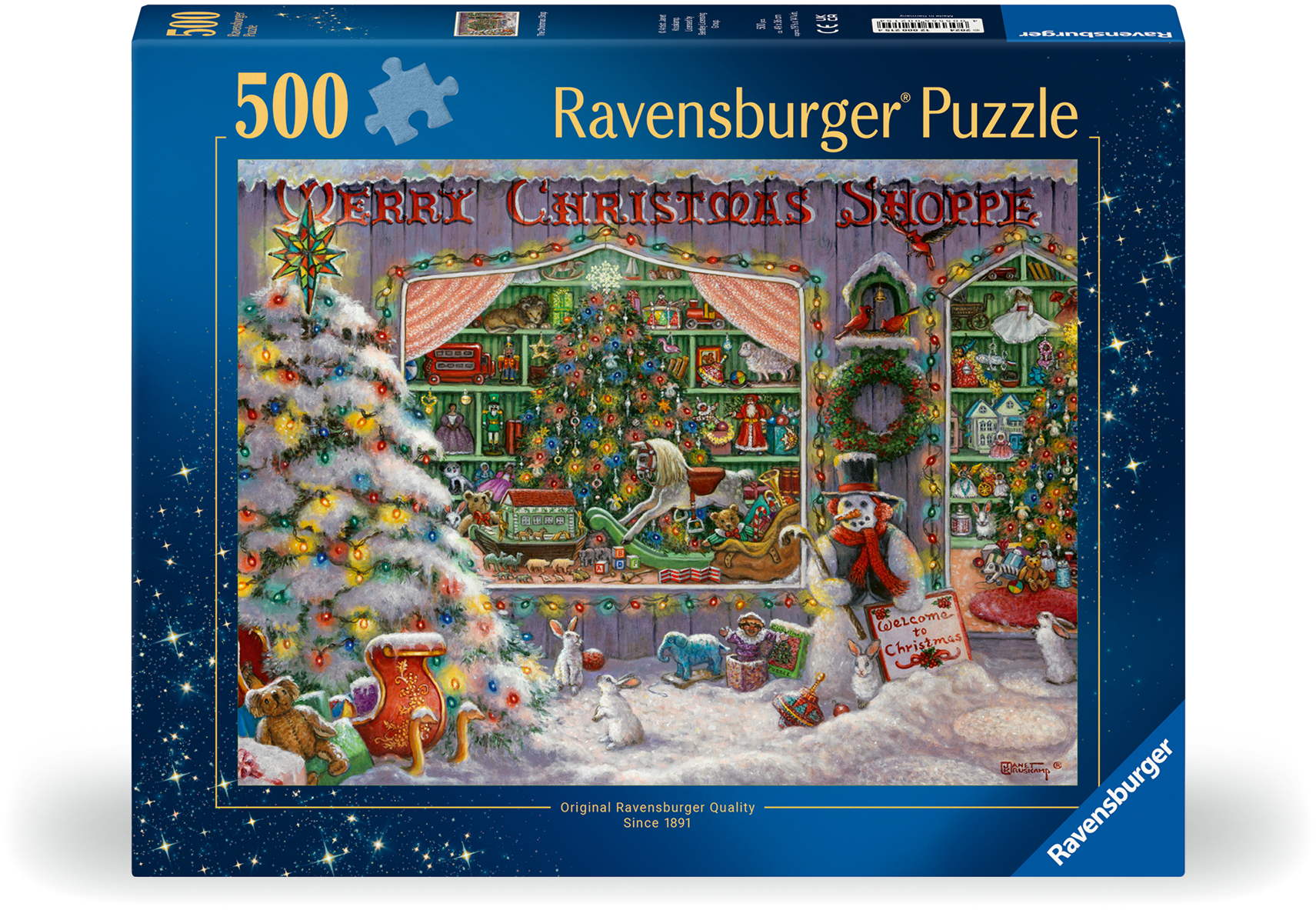 500 Teile Ravensburger Puzzle Es weihnachtet sehr 12000215