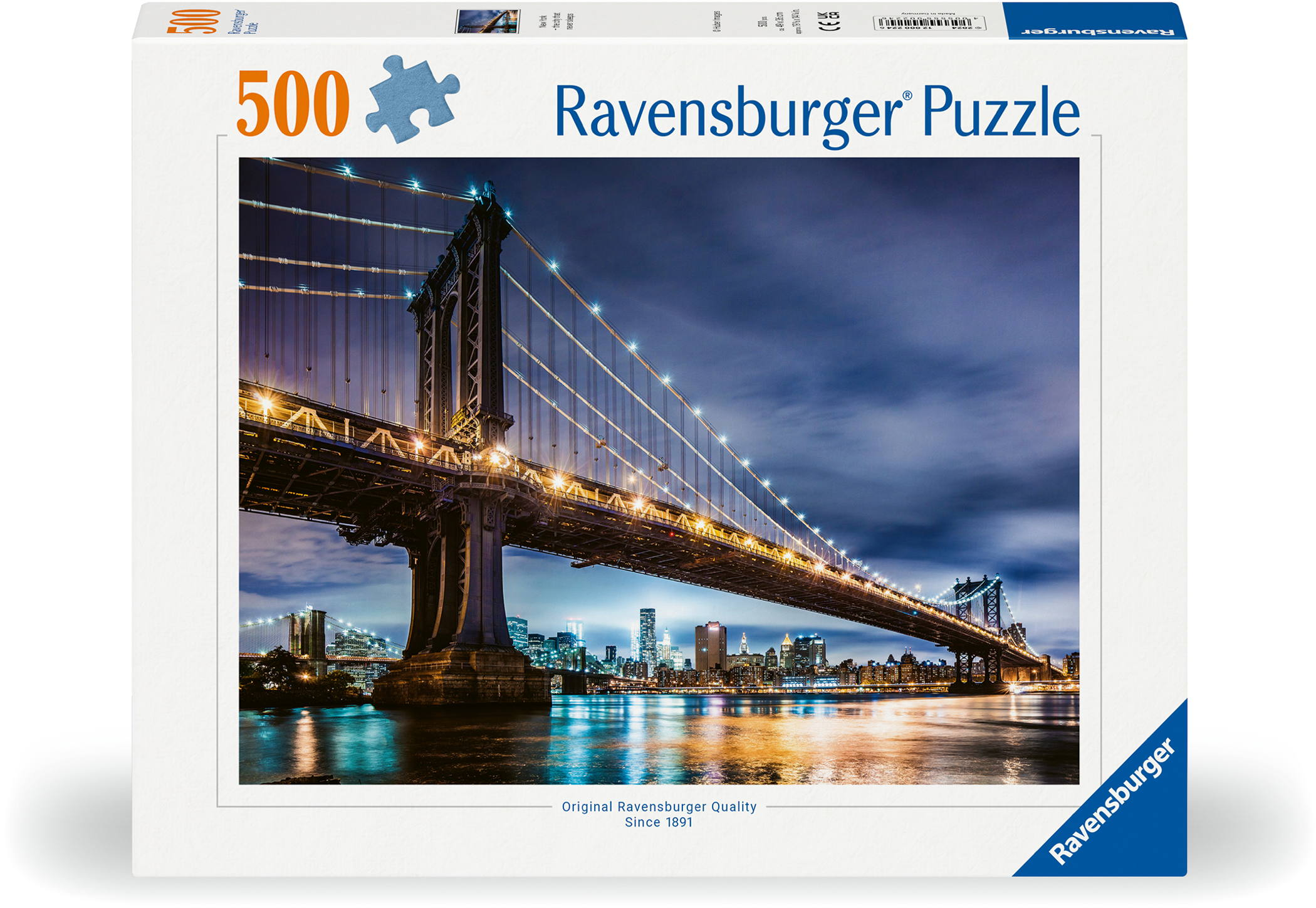 500 Teile Ravensburger Puzzle New York - die Stadt, die niemals schläft 12000224