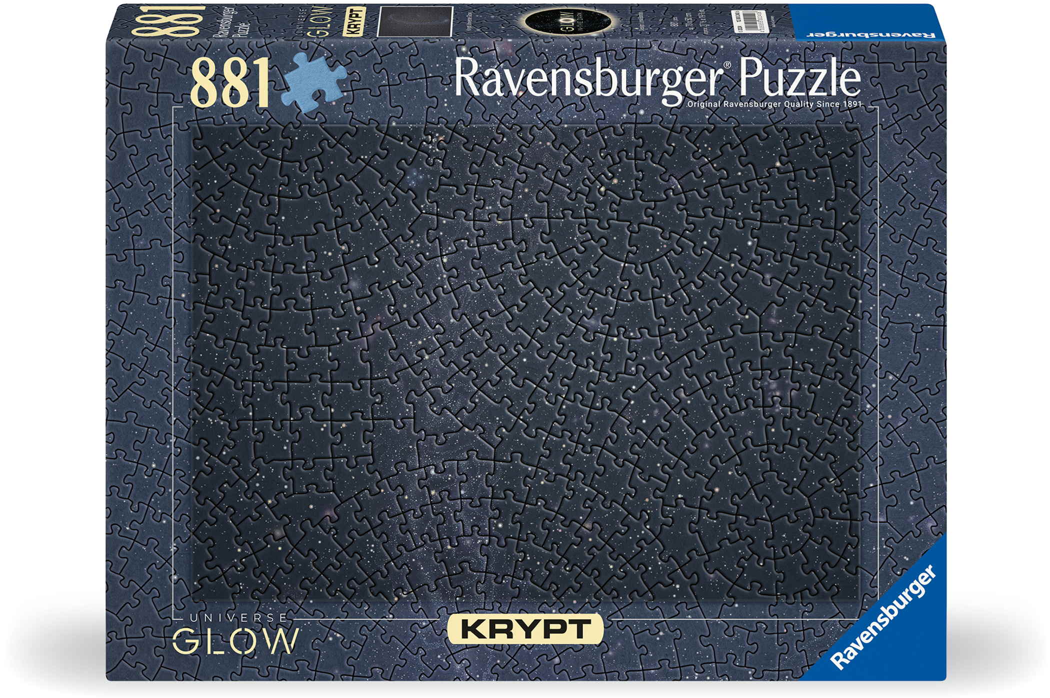 881 Teile Ravensburger Puzzle Krypt Universe Glow 12000240