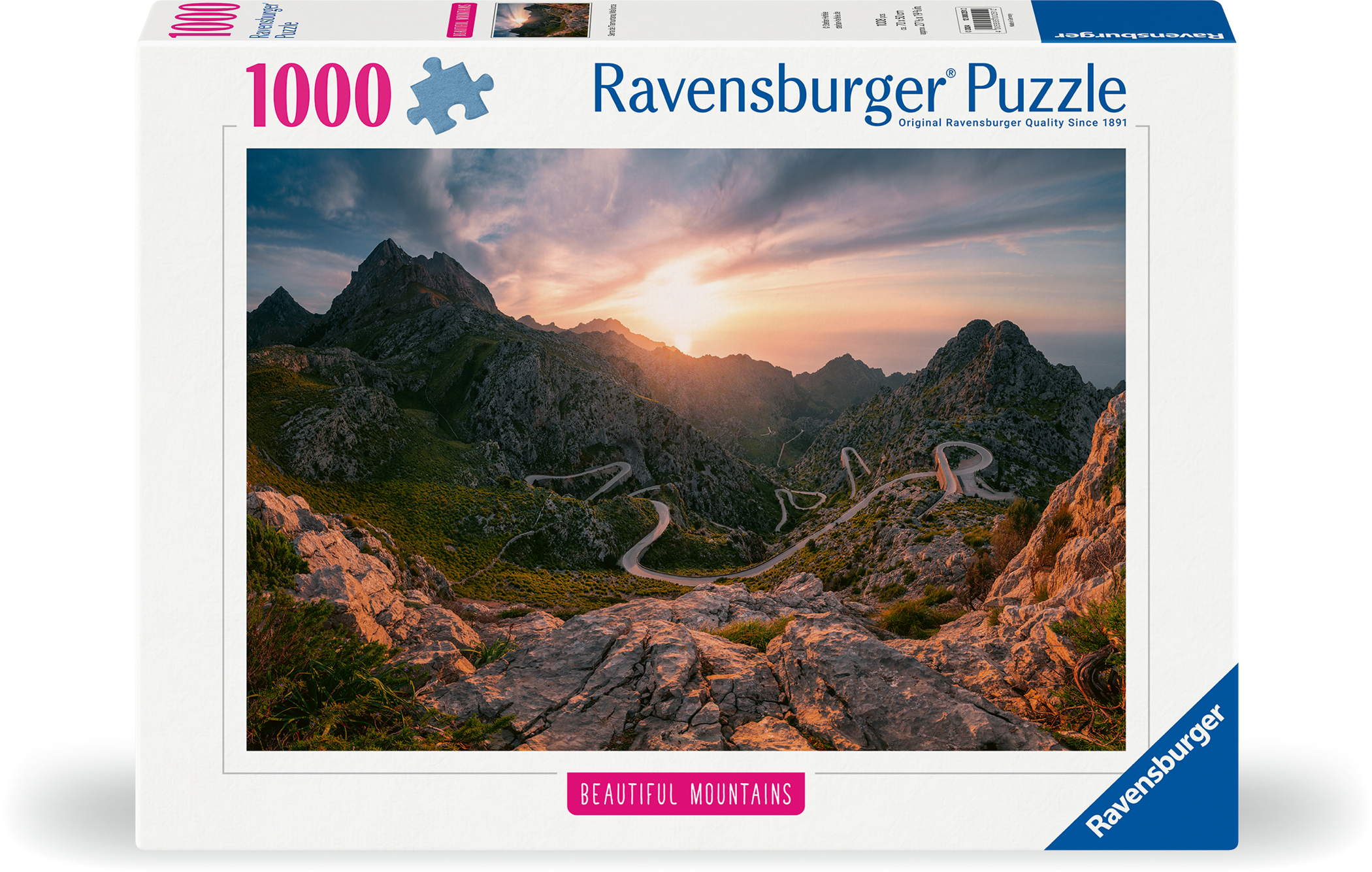 1000 Teile Ravensburger Puzzle Beautiful Mountains Serra de Tramuntana, Mallorca 12000251