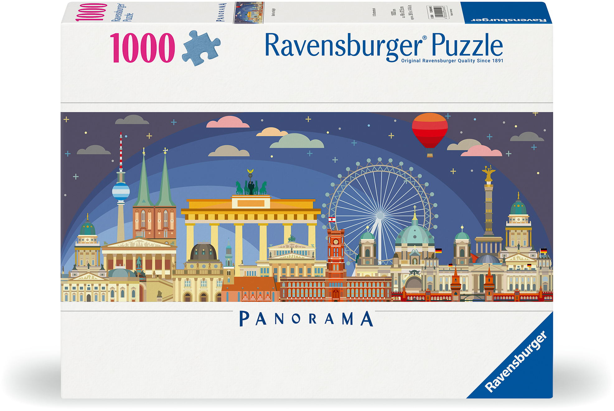 1000 Teile Ravensburger Puzzle Nachts in Berlin 12000449