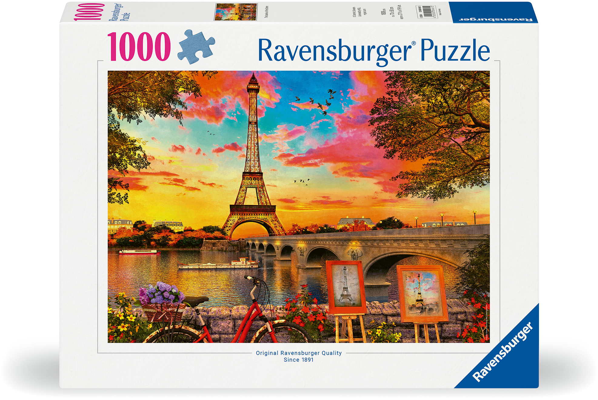1000 Teile Ravensburger Puzzle Paris und die Seine 12000461