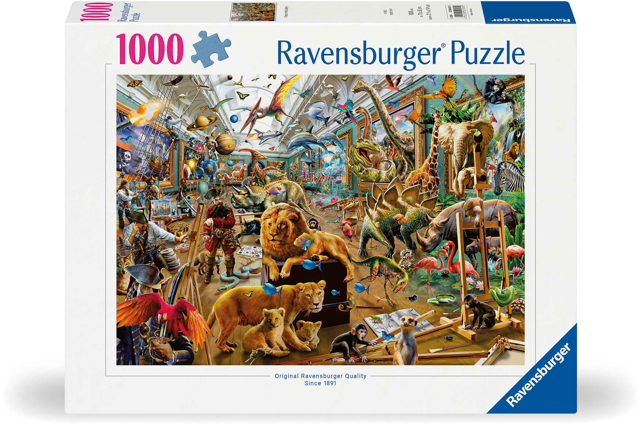 1000 Teile Ravensburger Puzzle Chaos in der Galerie 12000570
