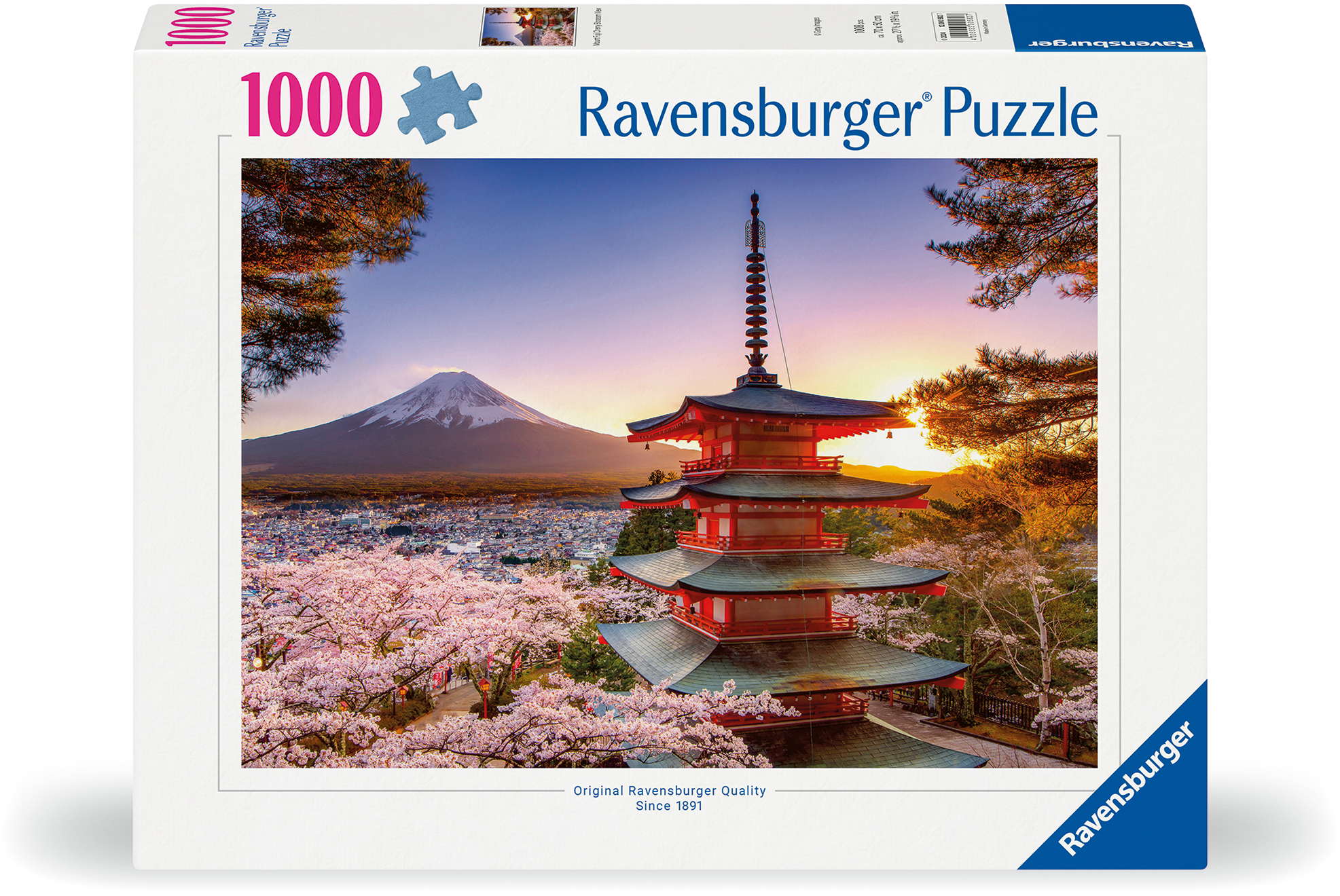 1000 Teile Ravensburger Puzzle Kirschblüte in Japan 12000582