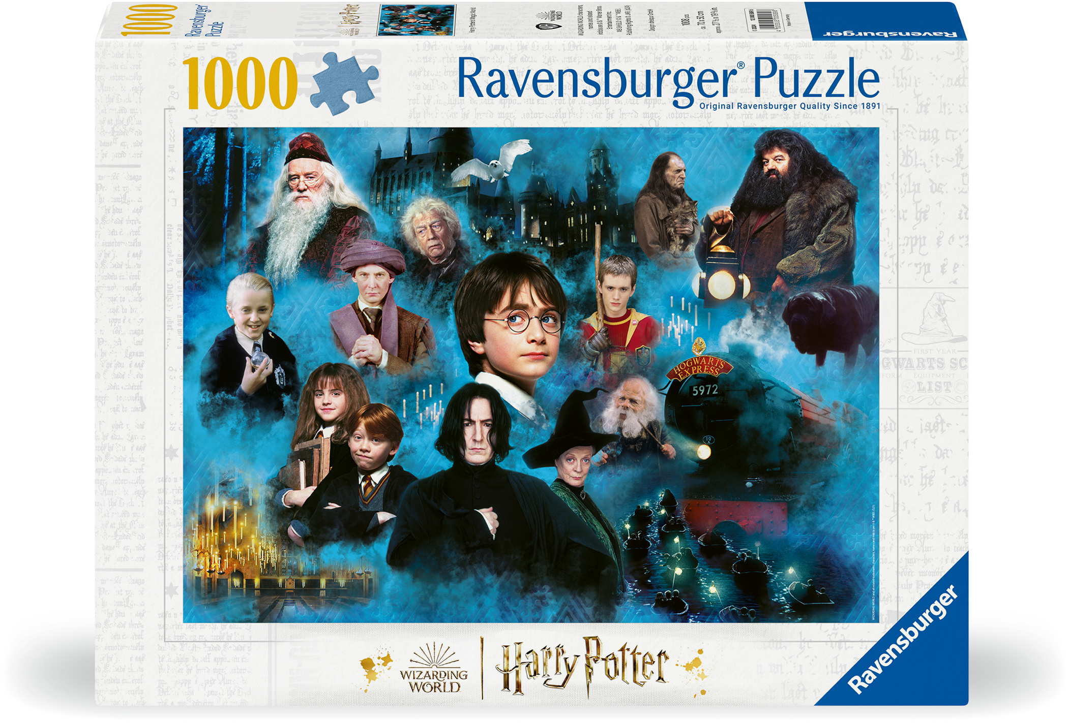 1000 Teile Ravensburger Puzzle Harry Potters magische Welt 12000589