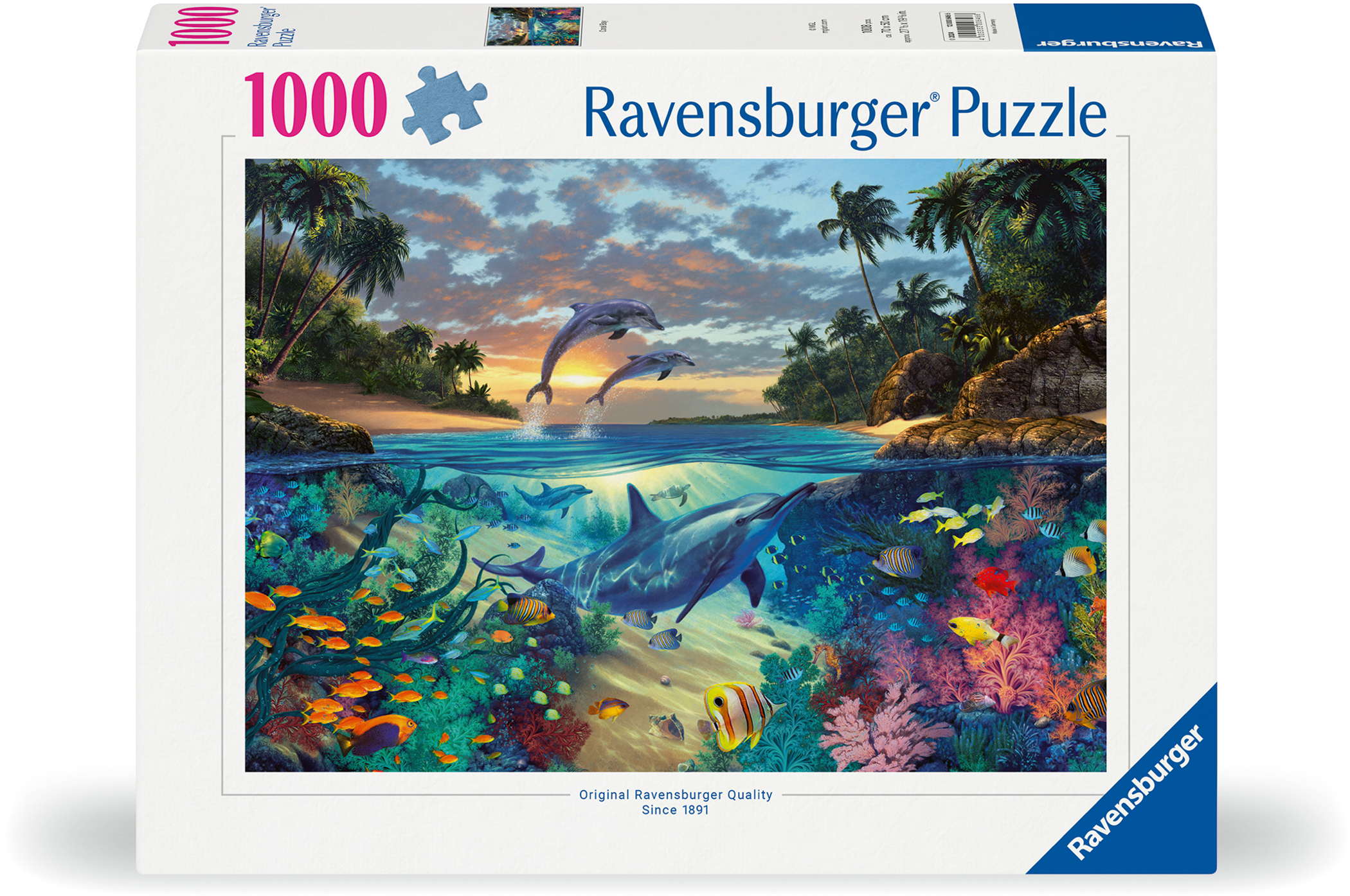 1000 Teile Ravensburger Puzzle Korallenbucht 12000646
