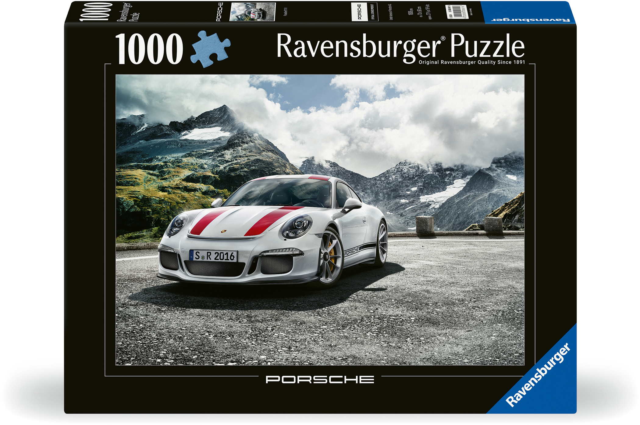 1000 Teile Ravensburger Puzzle Porsche 911R 12000691