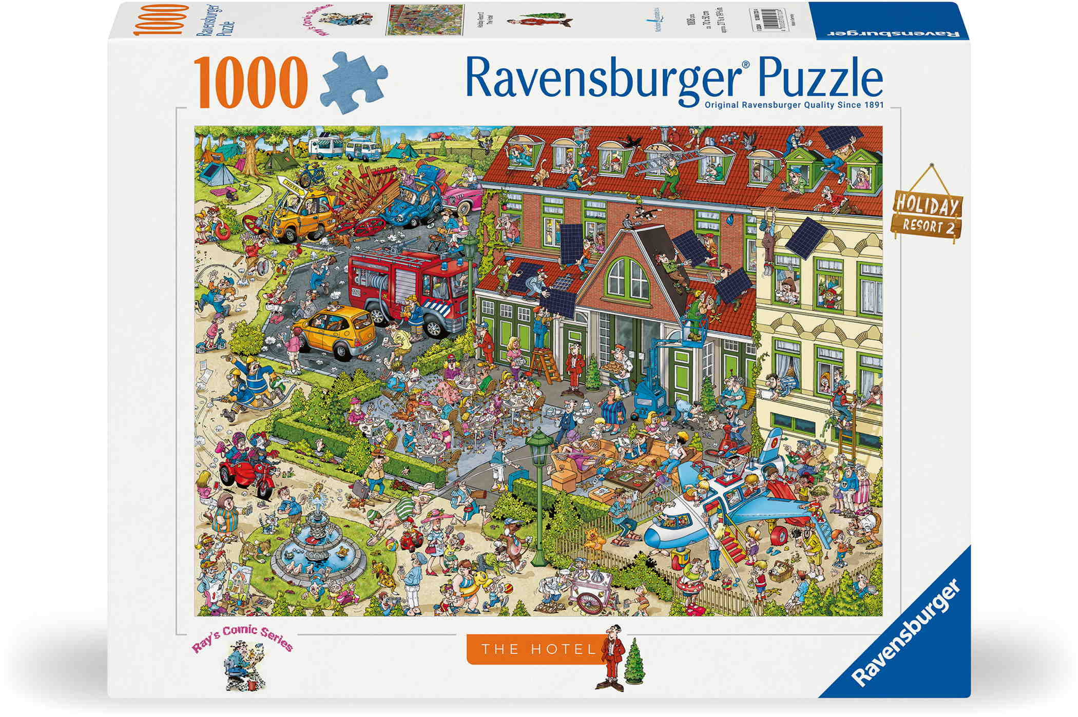 1000 Teile Ravensburger Puzzle The Hotel 12000723