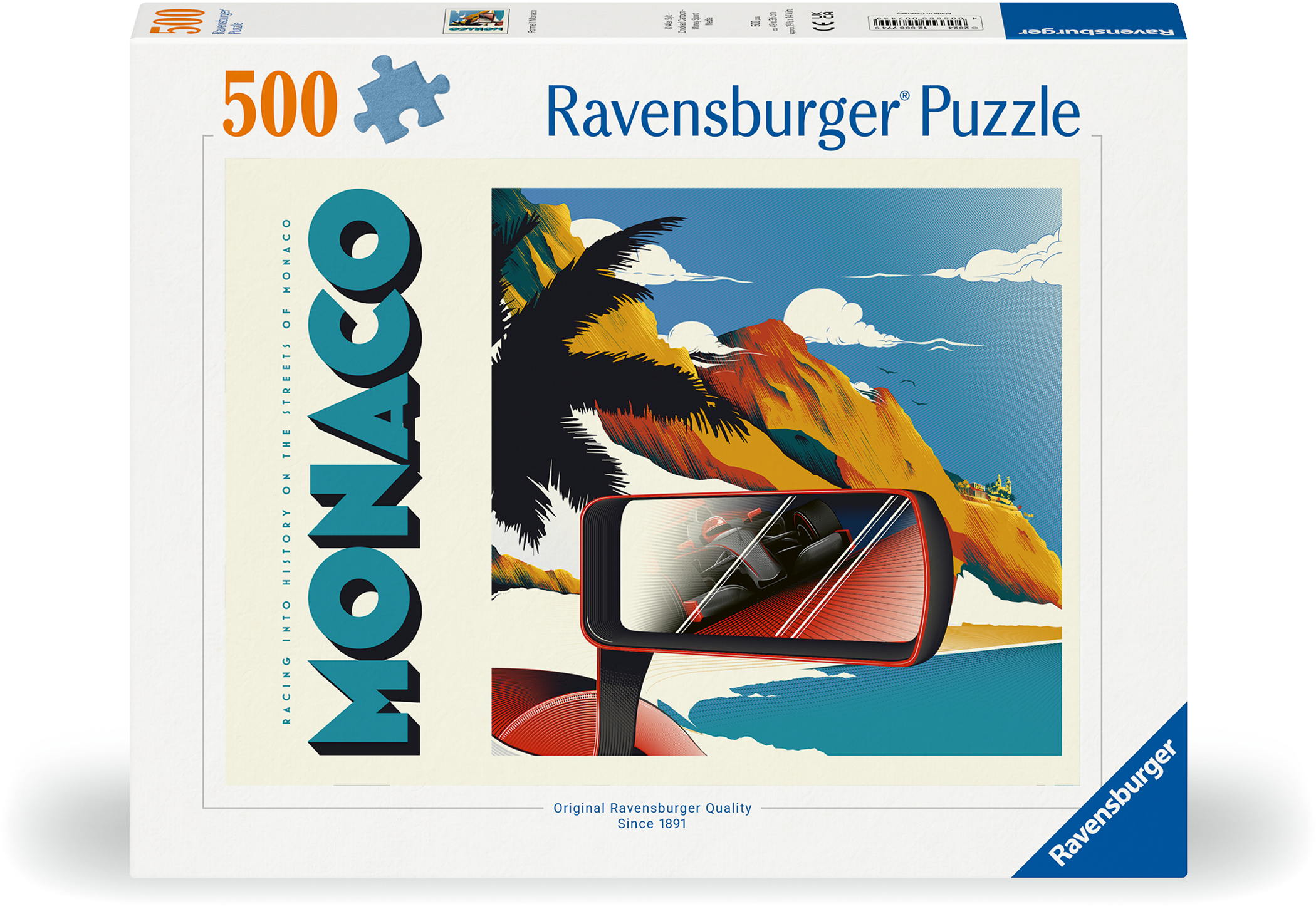 500 Teile Ravensburger Puzzle Großer Preis von Monaco 12000774