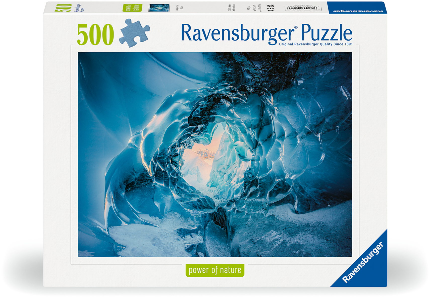 500 Teile Ravensburger Puzzle Im Auge des Gletschers 12000778