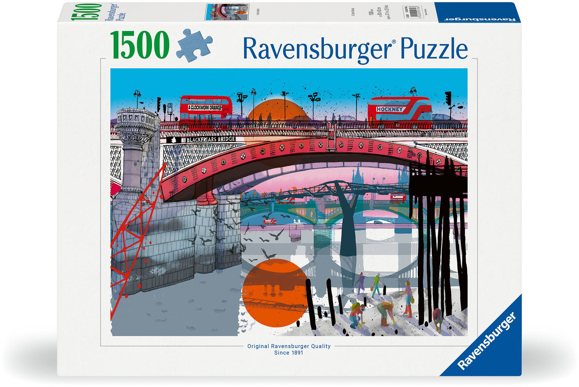 1500 Teile Ravensburger Puzzle Das ist London 12000796