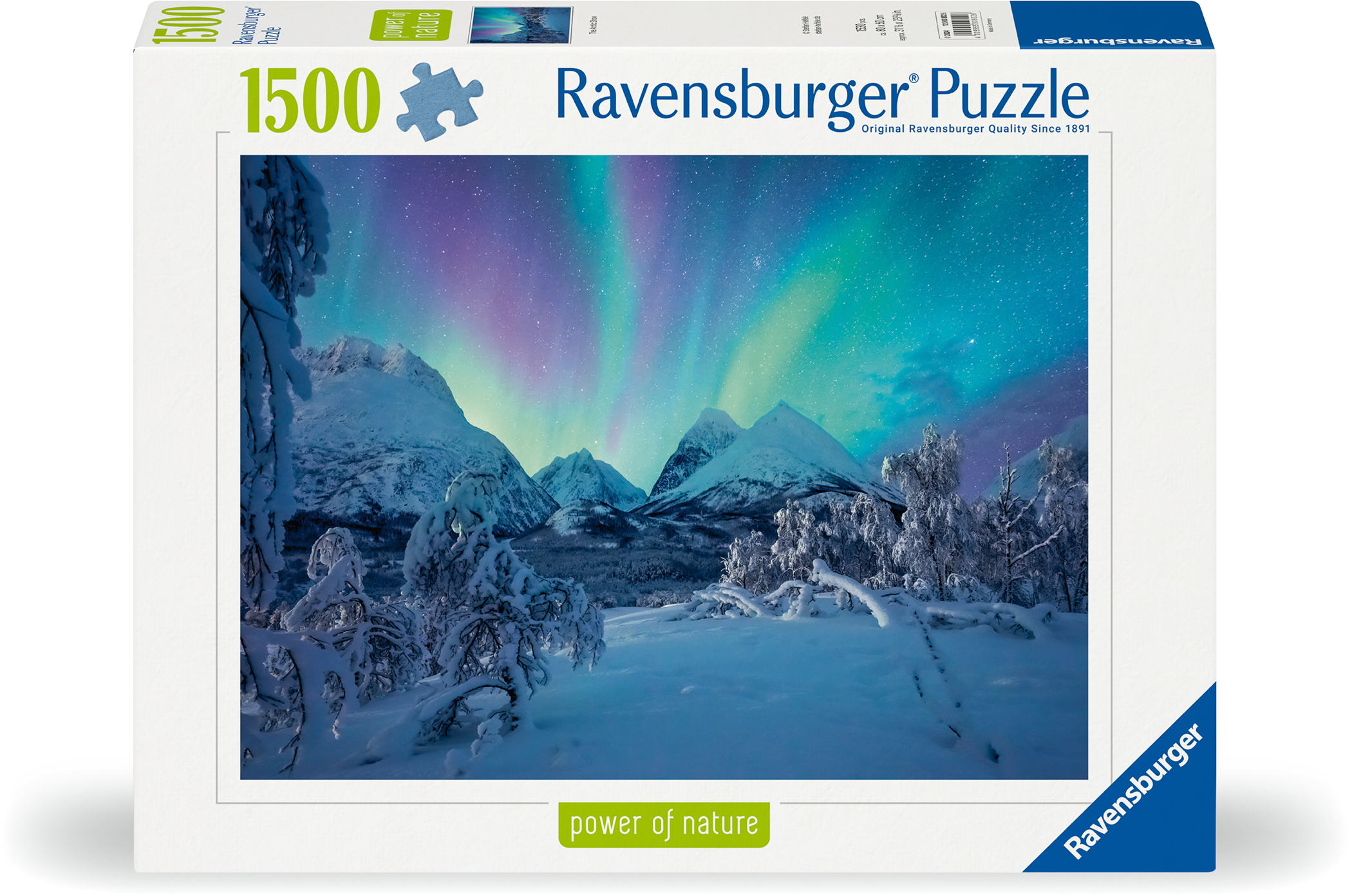 1500 Teile Ravensburger Puzzle Wenn die Nordlichter tanzen 12000802