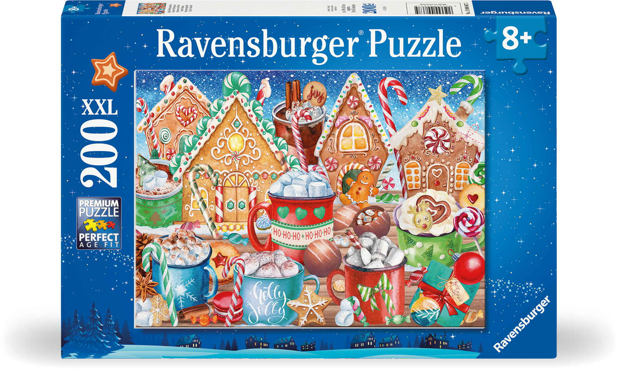 200 Teile Ravensburger Kinder Puzzle XXL Süße Weihnachten 12000867