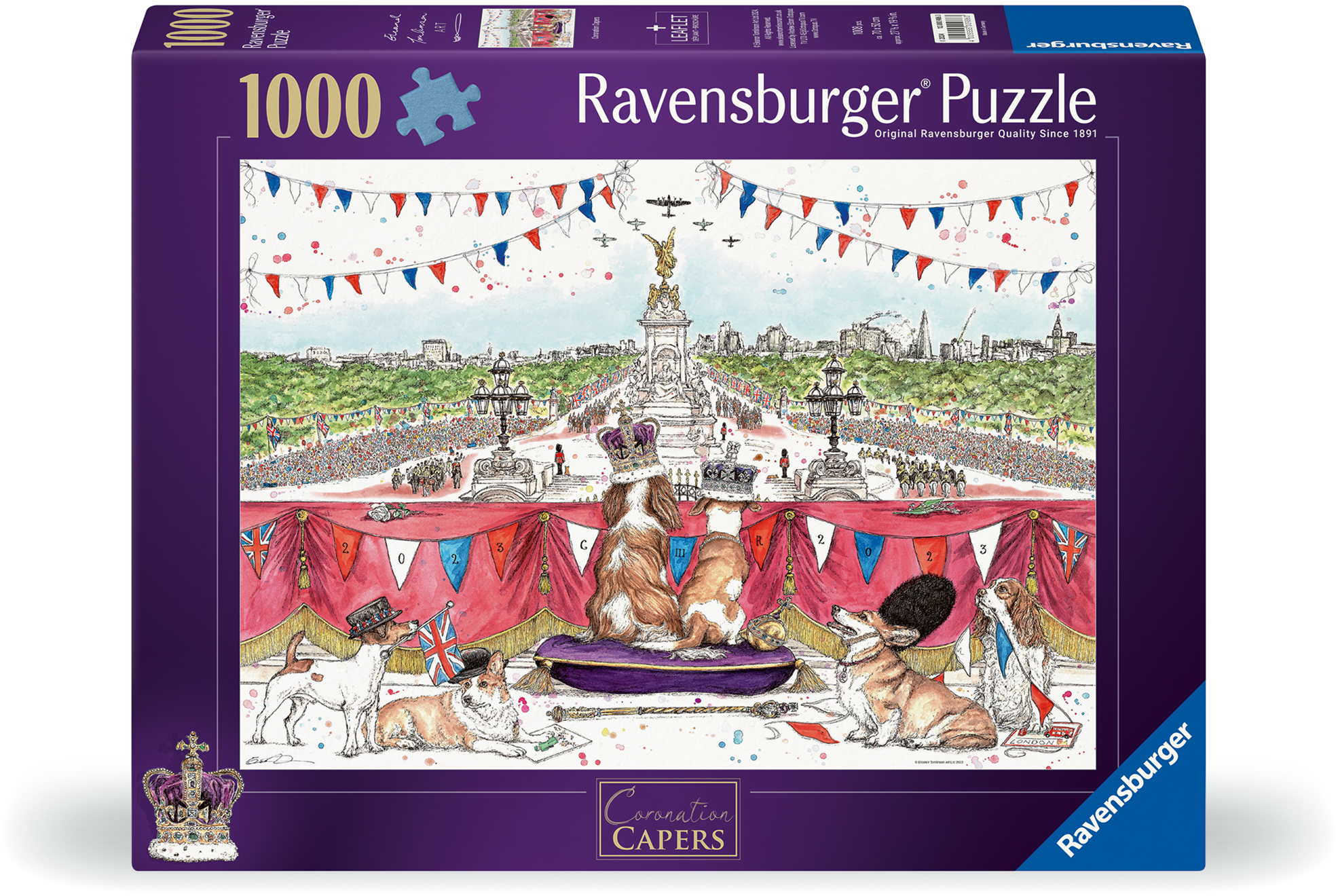 1000 Teile Ravensburger Puzzle Die Krönung 12000986