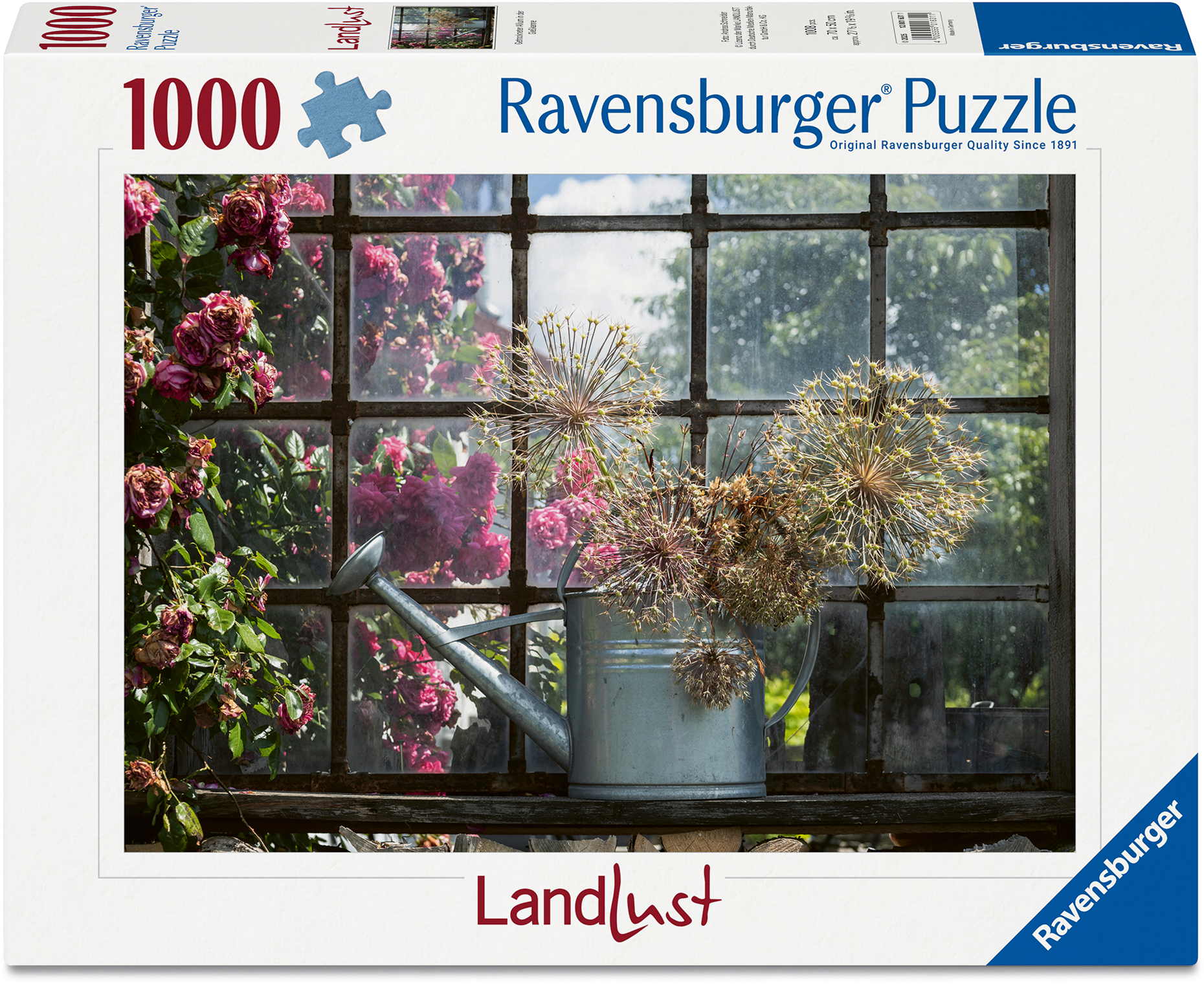 1000 Teile Ravensburger Puzzle Landlust Getrockneter Allium in der Gie�kanne 12001631