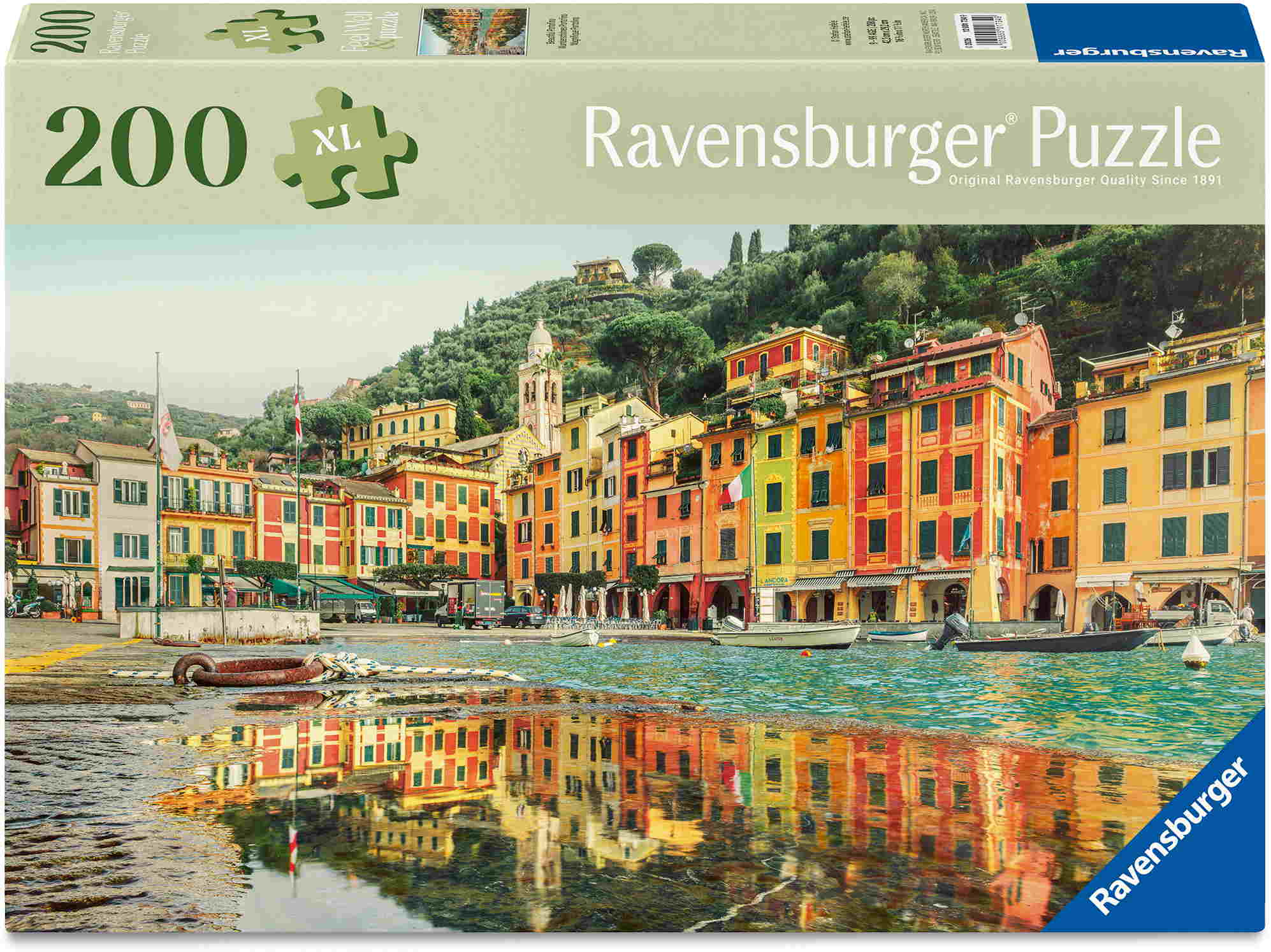 200 Teile Ravensburger Puzzle Feel & Well Wunderschönes Portofino 12001734