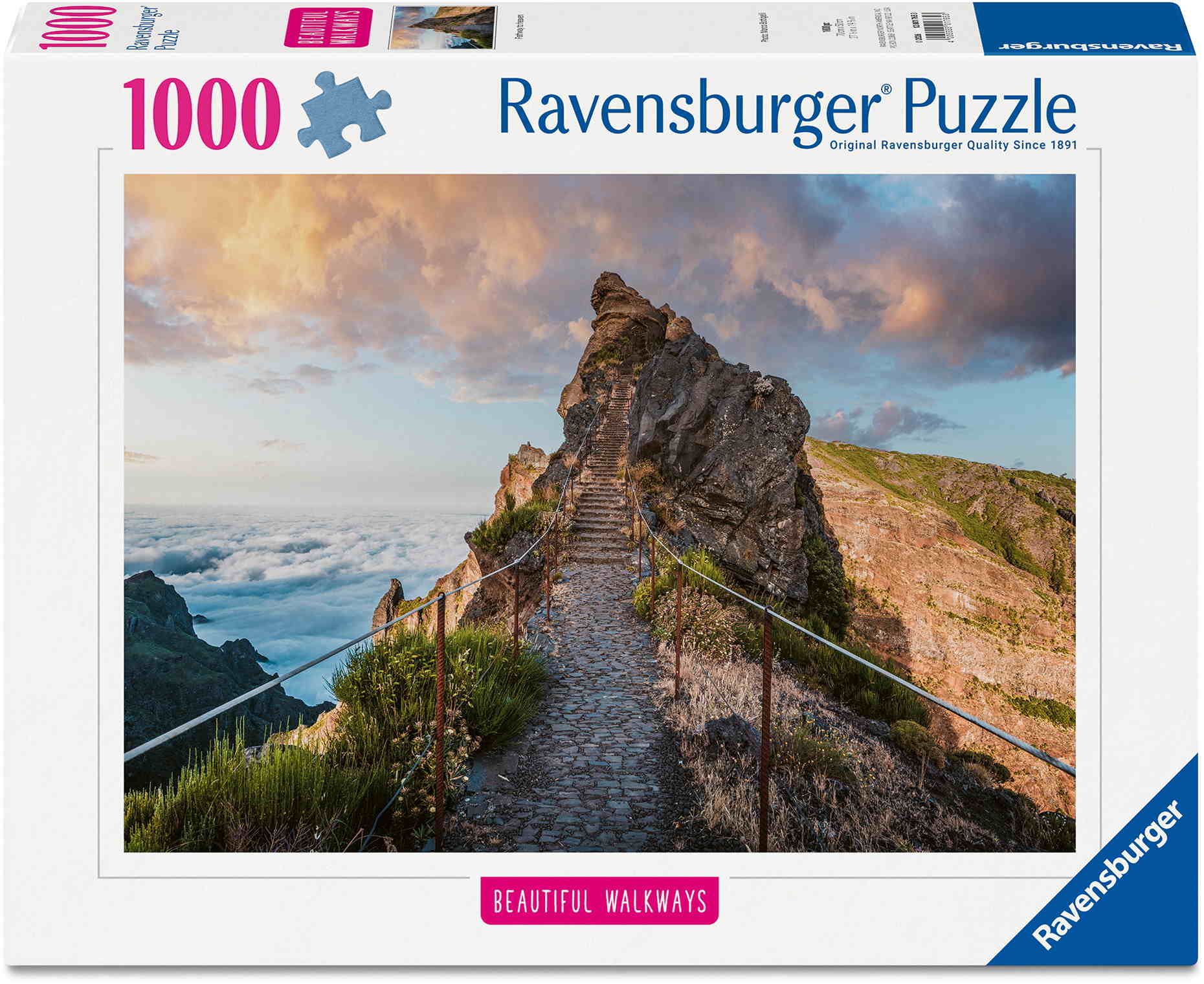 1000 Teile Ravensburger Puzzle Himmlischer Bergpfad 12001765