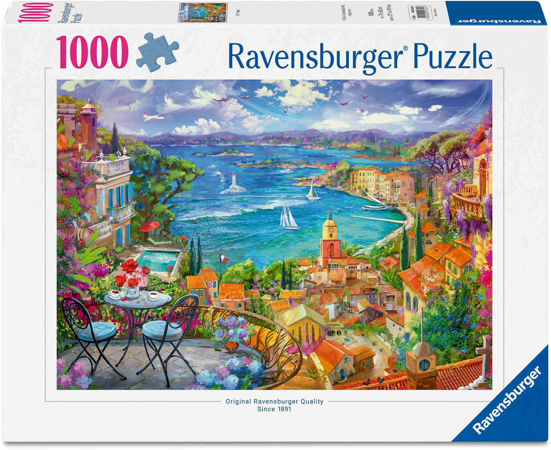 1000 Teile Ravensburger Puzzle St. Tropez 12001824