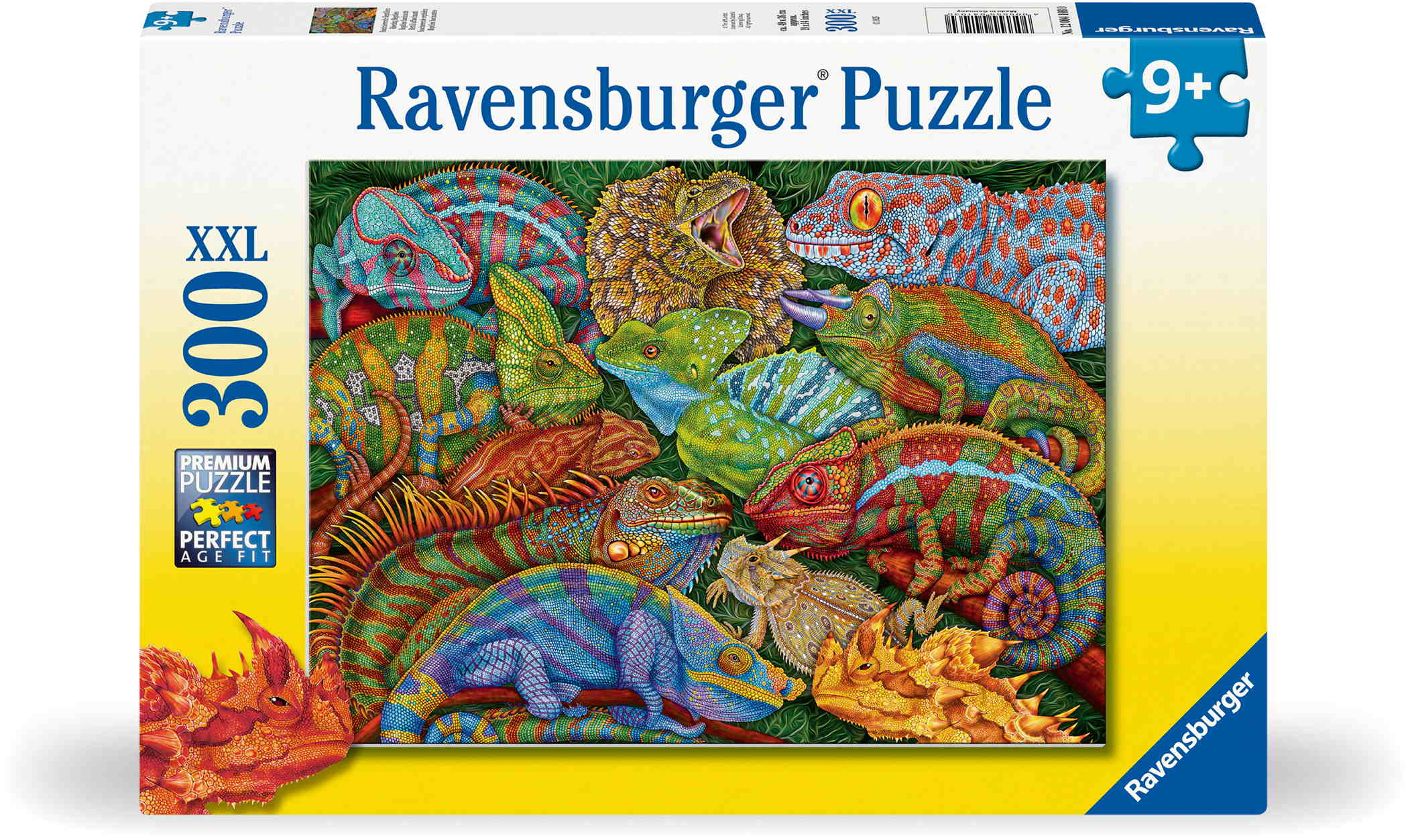 300 Teile Ravensburger Kinder Puzzle XXL Faszinierende Reptilien 12004103