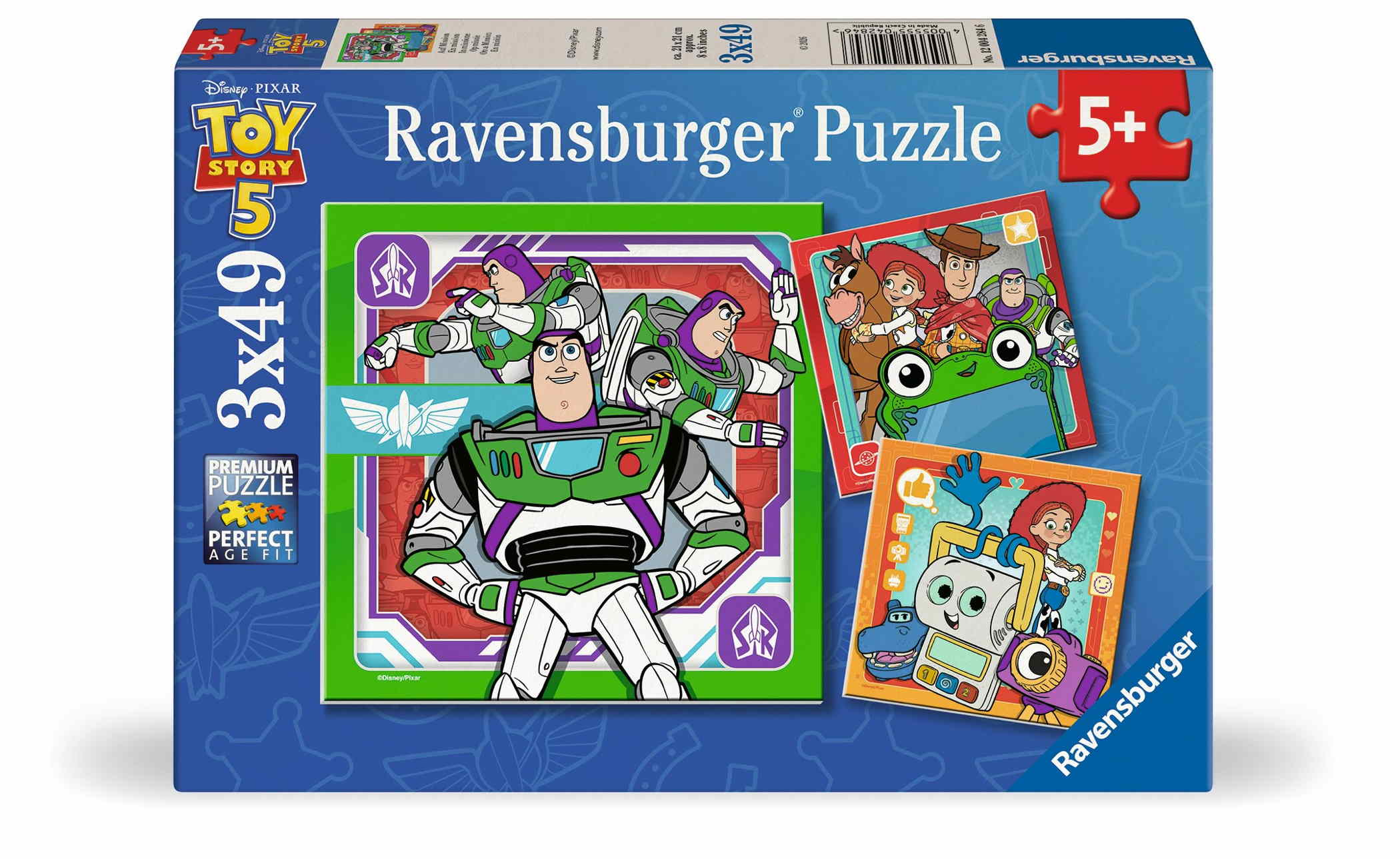 3 x 49 Teile Ravensburger Kinder Puzzle Disney Pixar Toy Story 5 12004284