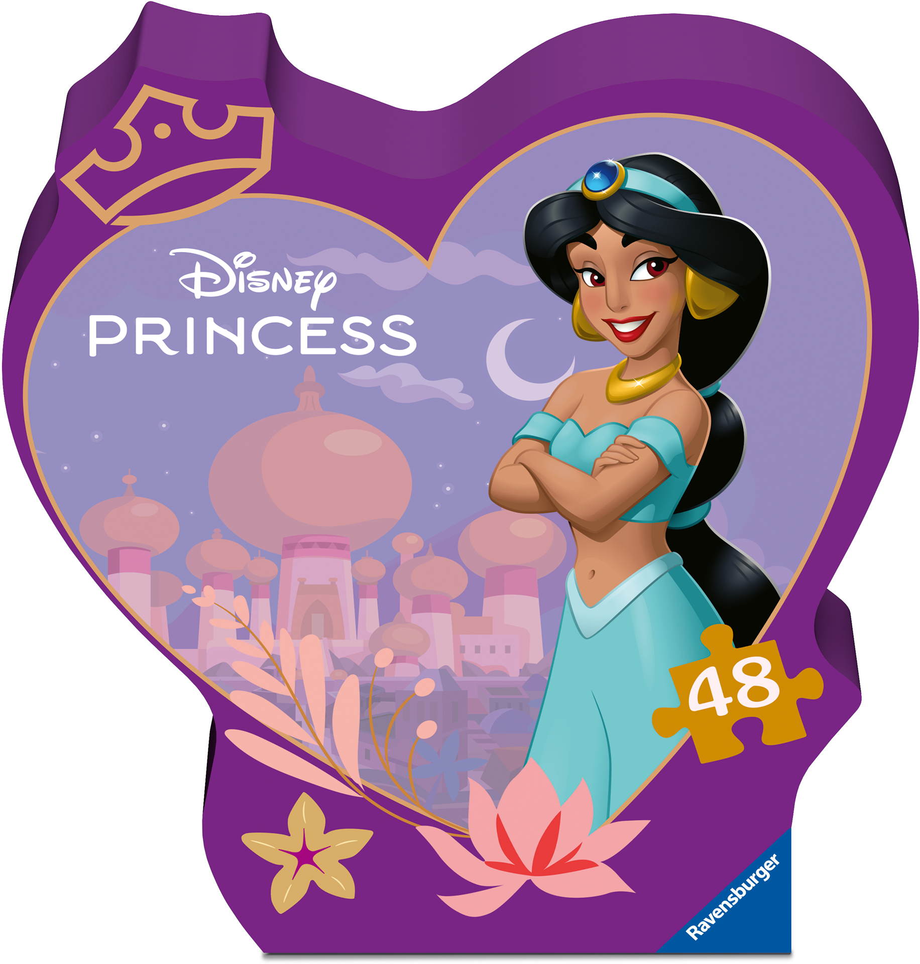 48 Teile Ravensburger Kinder Puzzle Giftables Geschenkbox Prinzessin Jasmin 12004397