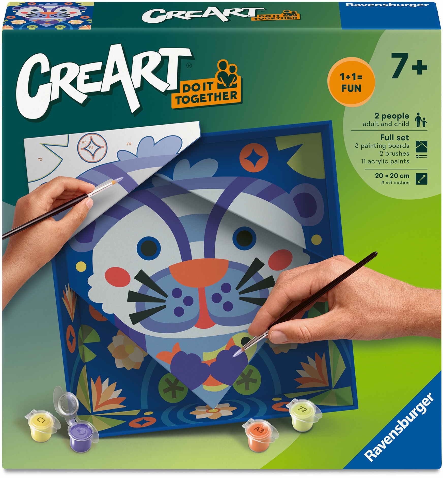 Ravensburger Malen nach Zahlen CREART Do it together Otter 12023154